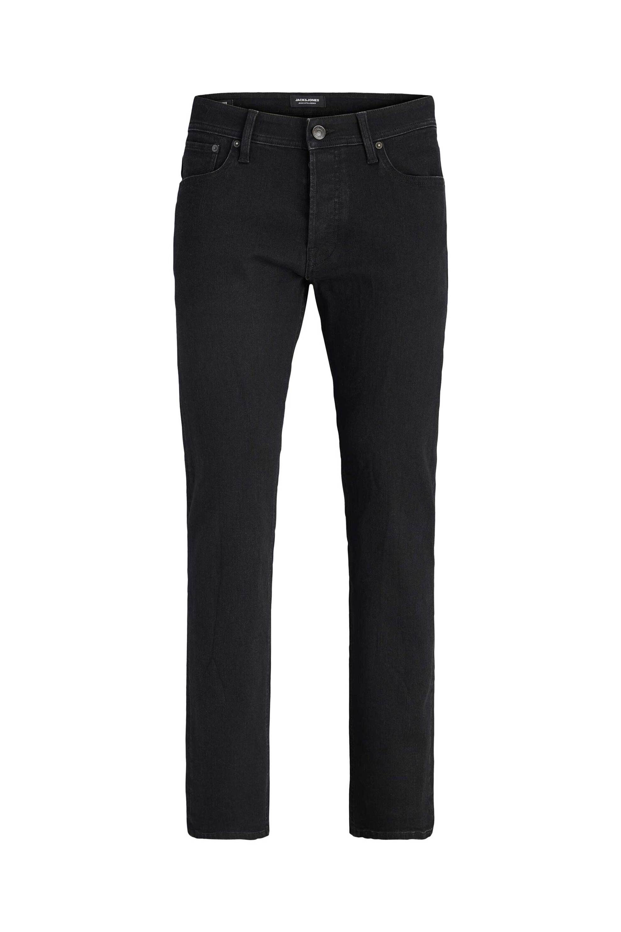 Jack Jones Ανδρικό Τζιν Παντελόνι Πεντάτσεπο Relaxed Fit Original Ha 682 - 12300754 Μαύρο
