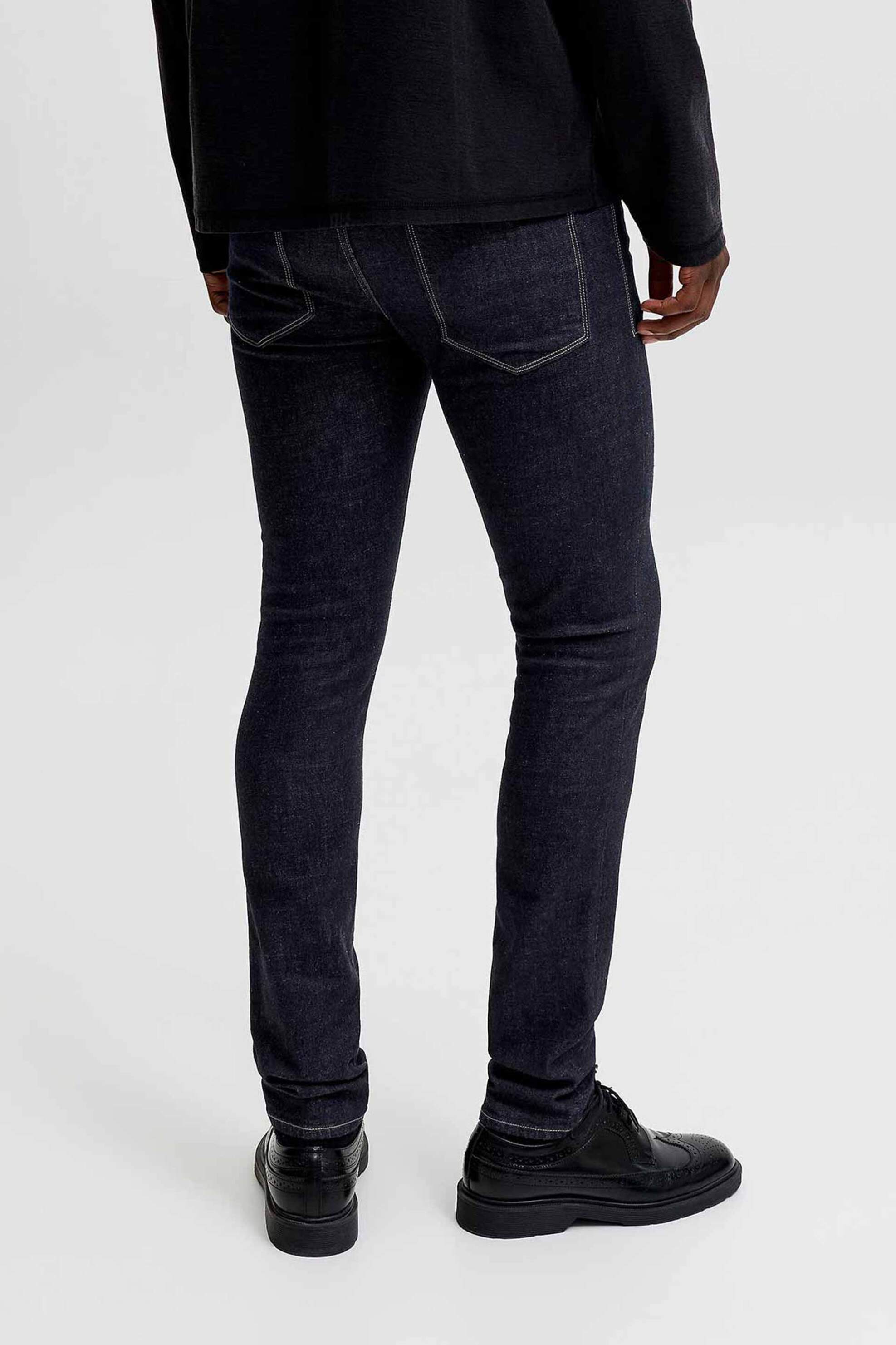Jack Jones Ανδρικό Τζιν Παντελόνι Slim Fit Glenn Felix St 665 - 12300808 Μπλε