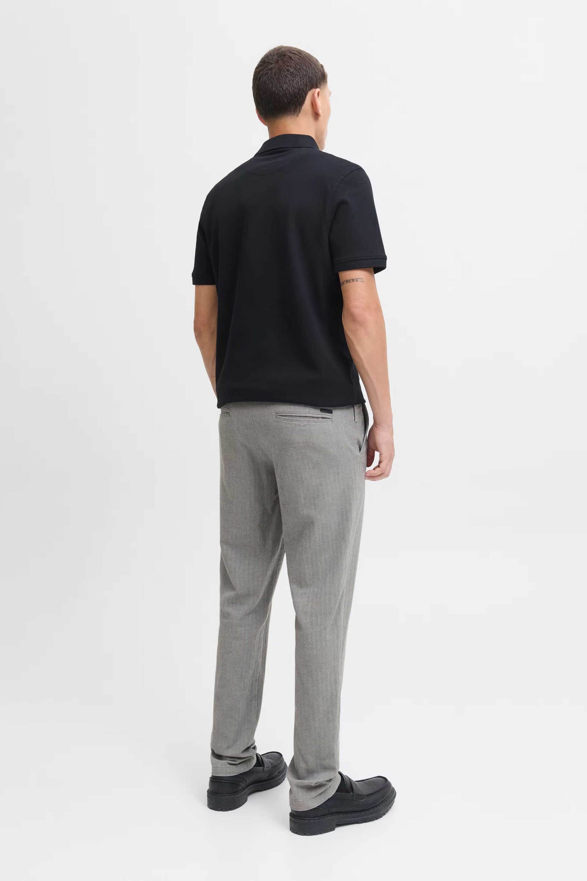 Jack Jones Ανδρικό Παντελόνι Chinos Slim Fit - 12279659 Γκρι Ανοιχτό