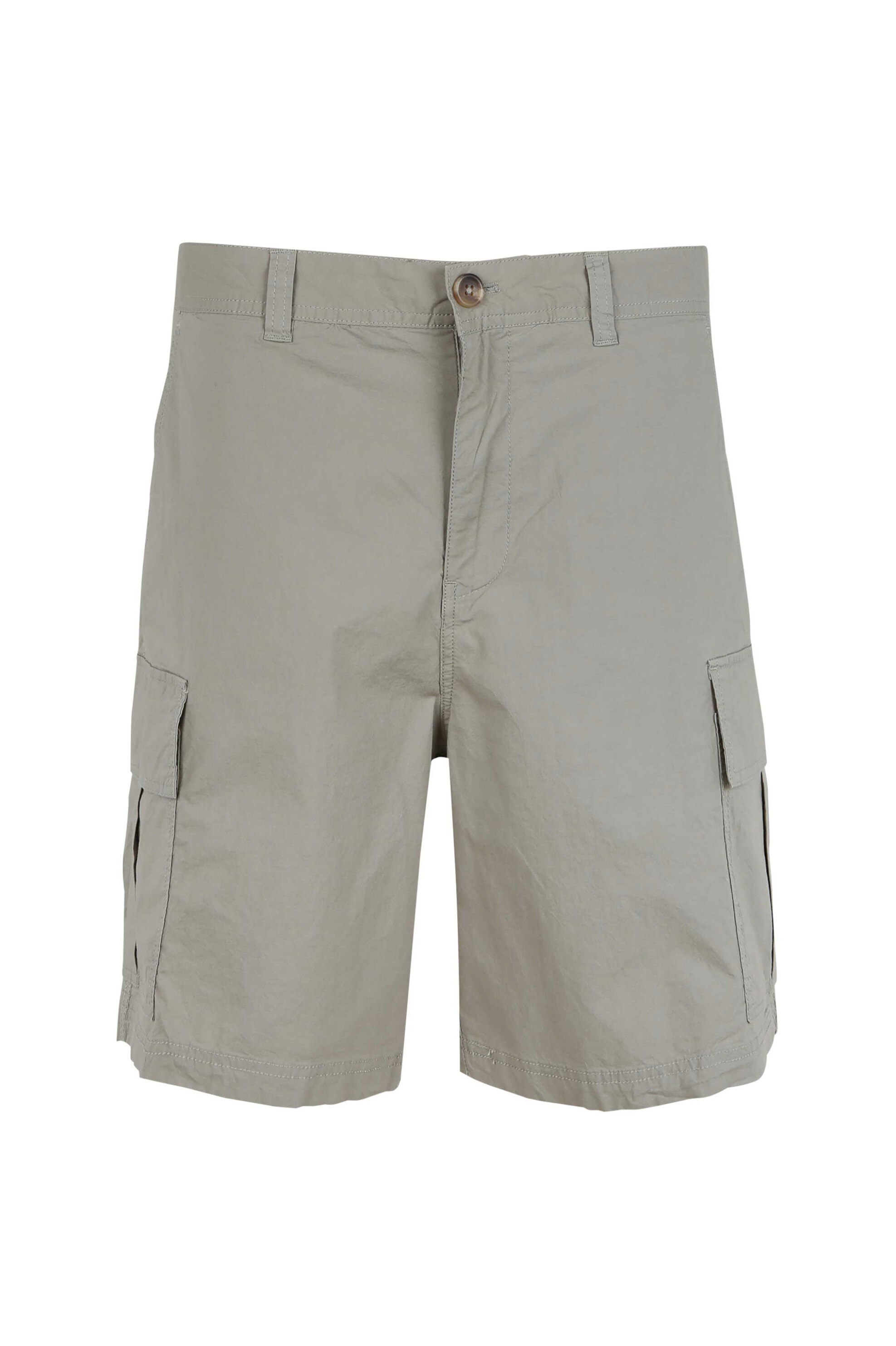 Selected ανδρική cargo βερμούδα Regular Fit - 16092746 Γκρι
