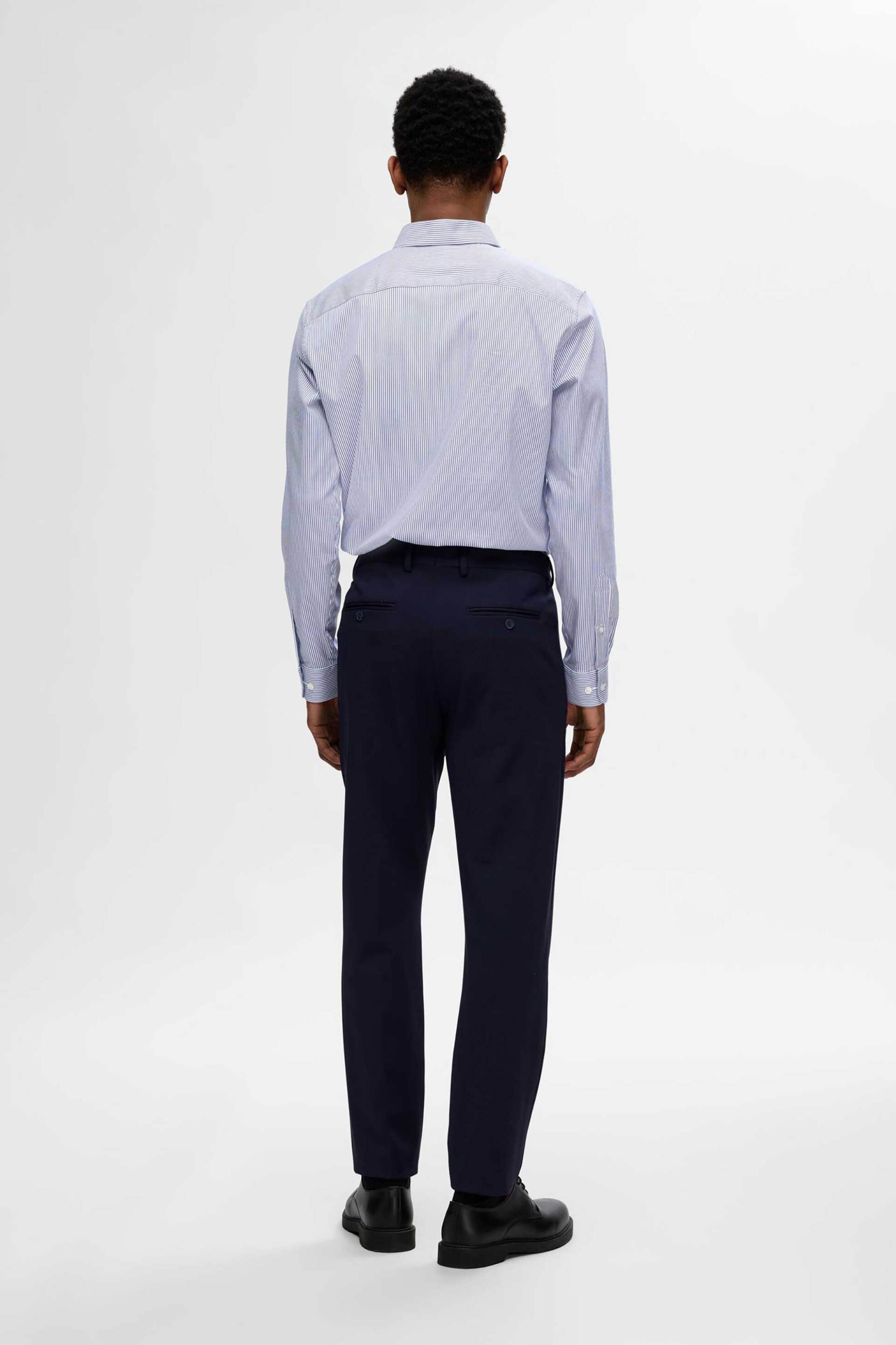 Selected Ανδρικό Πουκάμισο Slim Fit - 16092939 Μπλε Ανοιχτό