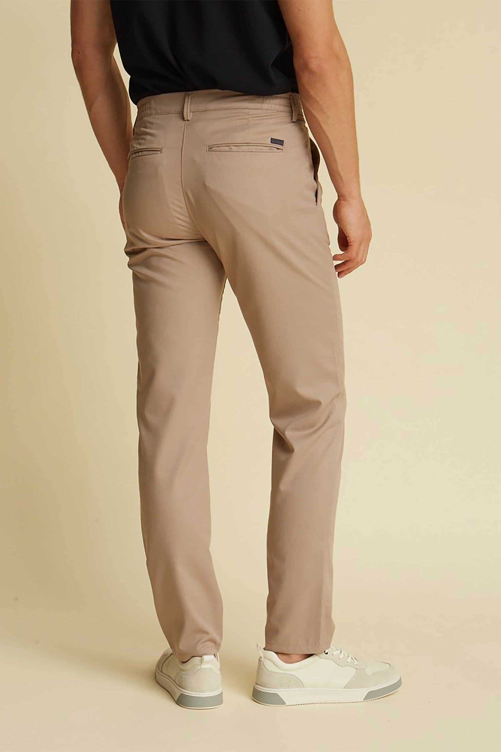 Dors Ανδρικό Παντελόνι Chino Μονόχρωμο - 2038012 C01 Μπεζ