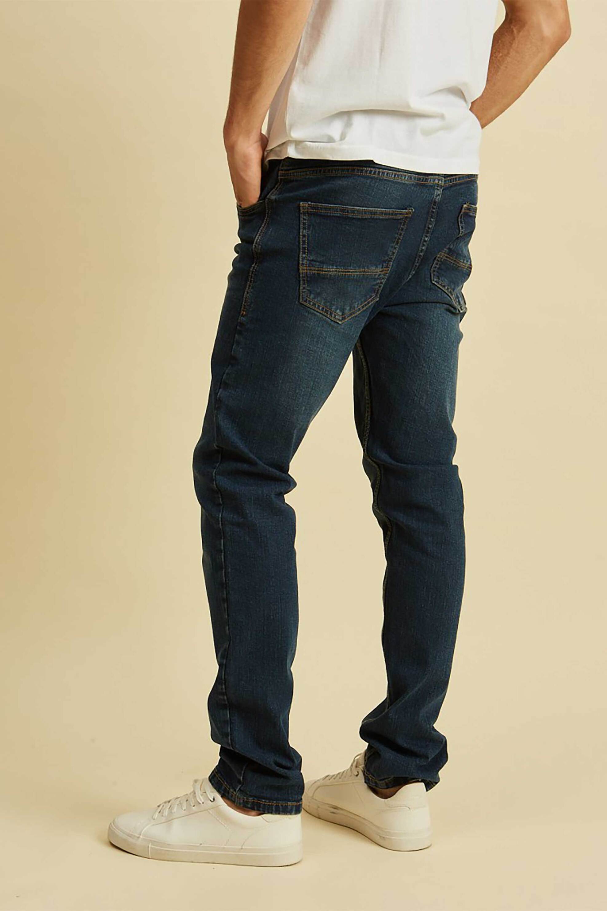 Dors Ανδρικό Τζιν Παντελόνι Πεντάτσεπο Regular Fit - 2038020 C02 Denim Blue Σκούρο