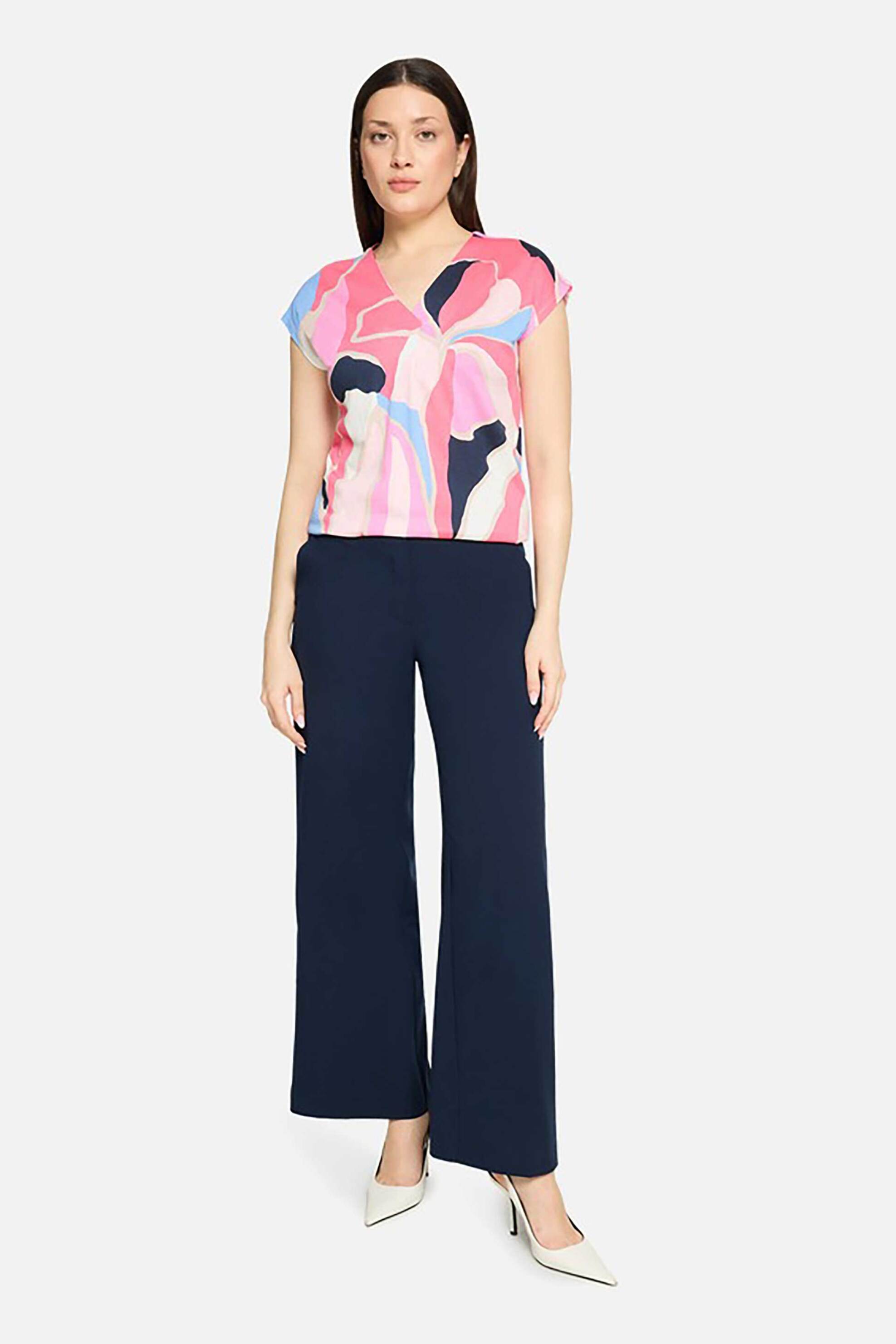BETTY & CO BETTY & CO γυναικεία μπλούζα με print - 2219/3272 Ροζ - 3