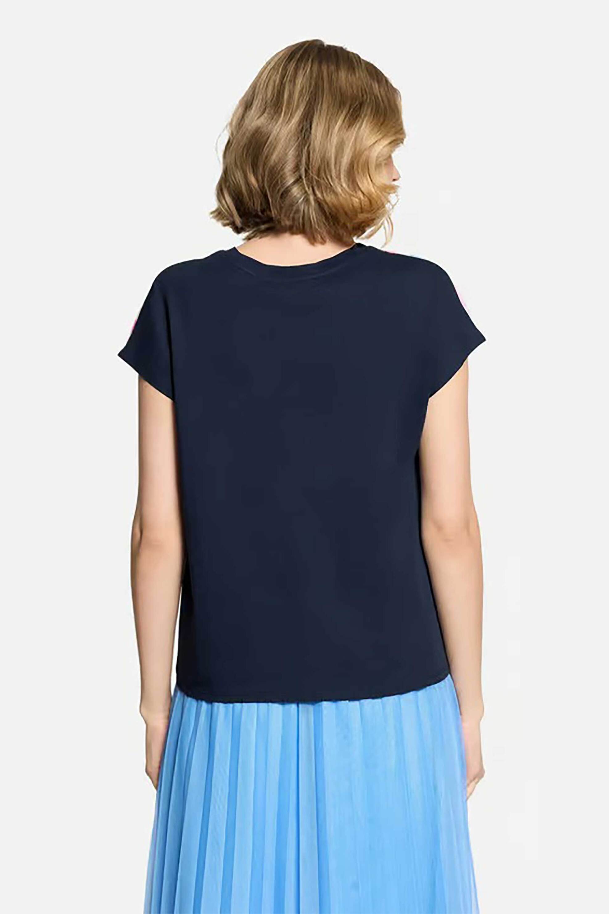 BETTY & CO BETTY & CO γυναικεία μπλούζα με print - 2408/3216 Ροζ - 4