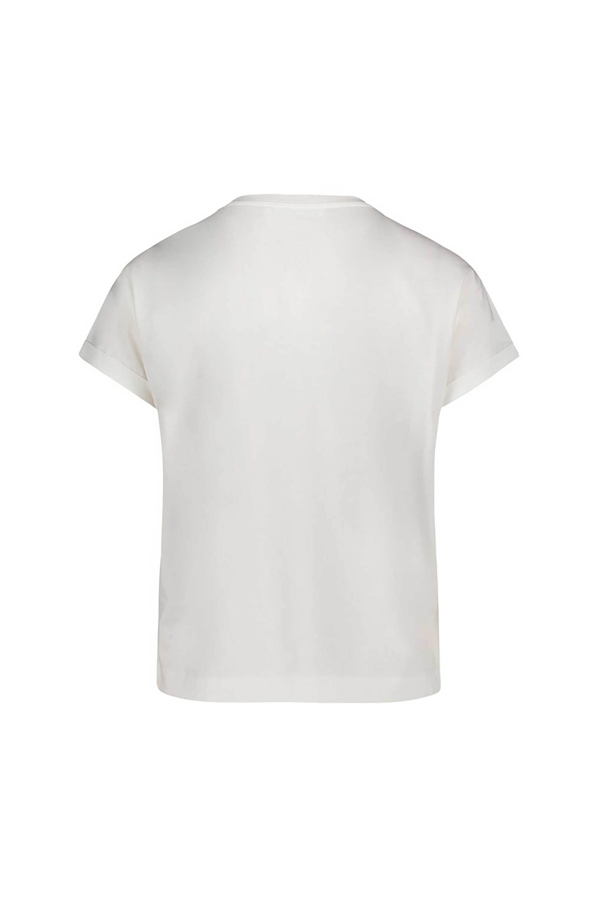 BETTY & CO BETTY & CO γυναικείο T-shirt με graphic print - 2417/3365 Λευκό - 2