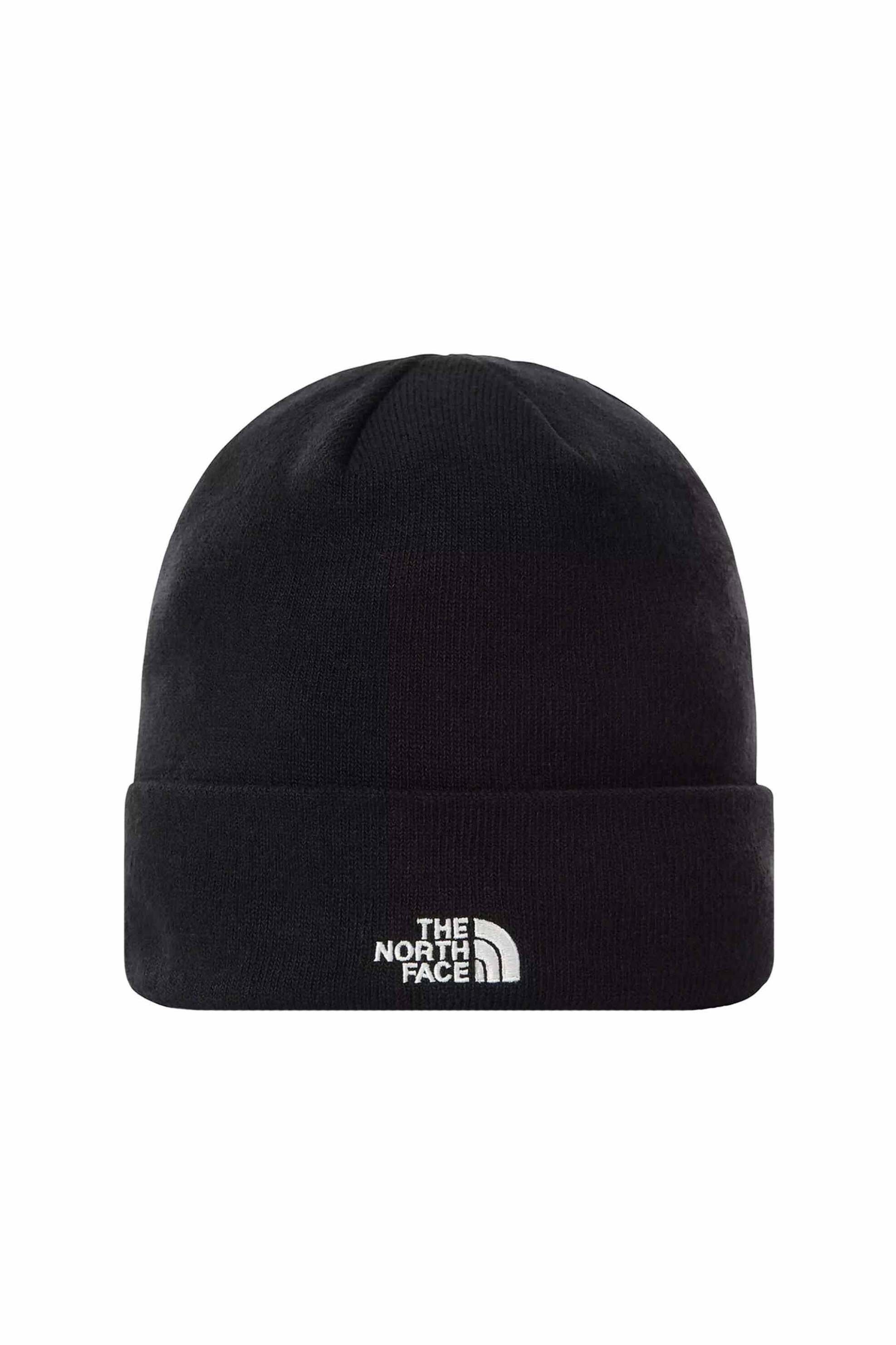 The North Face unisex σκούφος μονόχρωμος με contrast logo patch "Norm" - NF0A5FW1JK31 Μαύρο