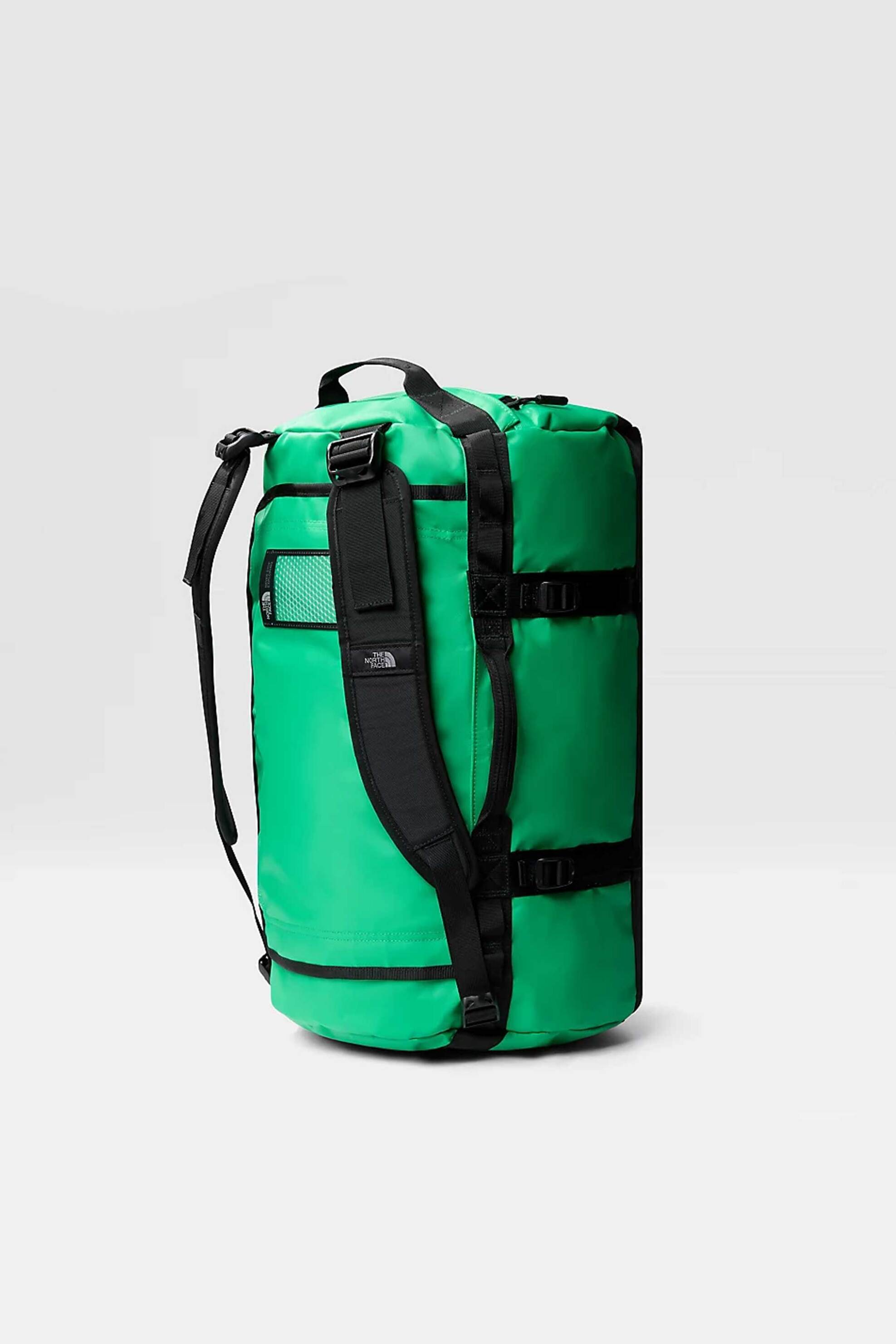 The North Face unisex σακ βουαγιάζ μονόχρωμο με contrast λουριά "Base Camp S" - NF0A52STROJ1 Πράσινο Tropical φωτογραφία
