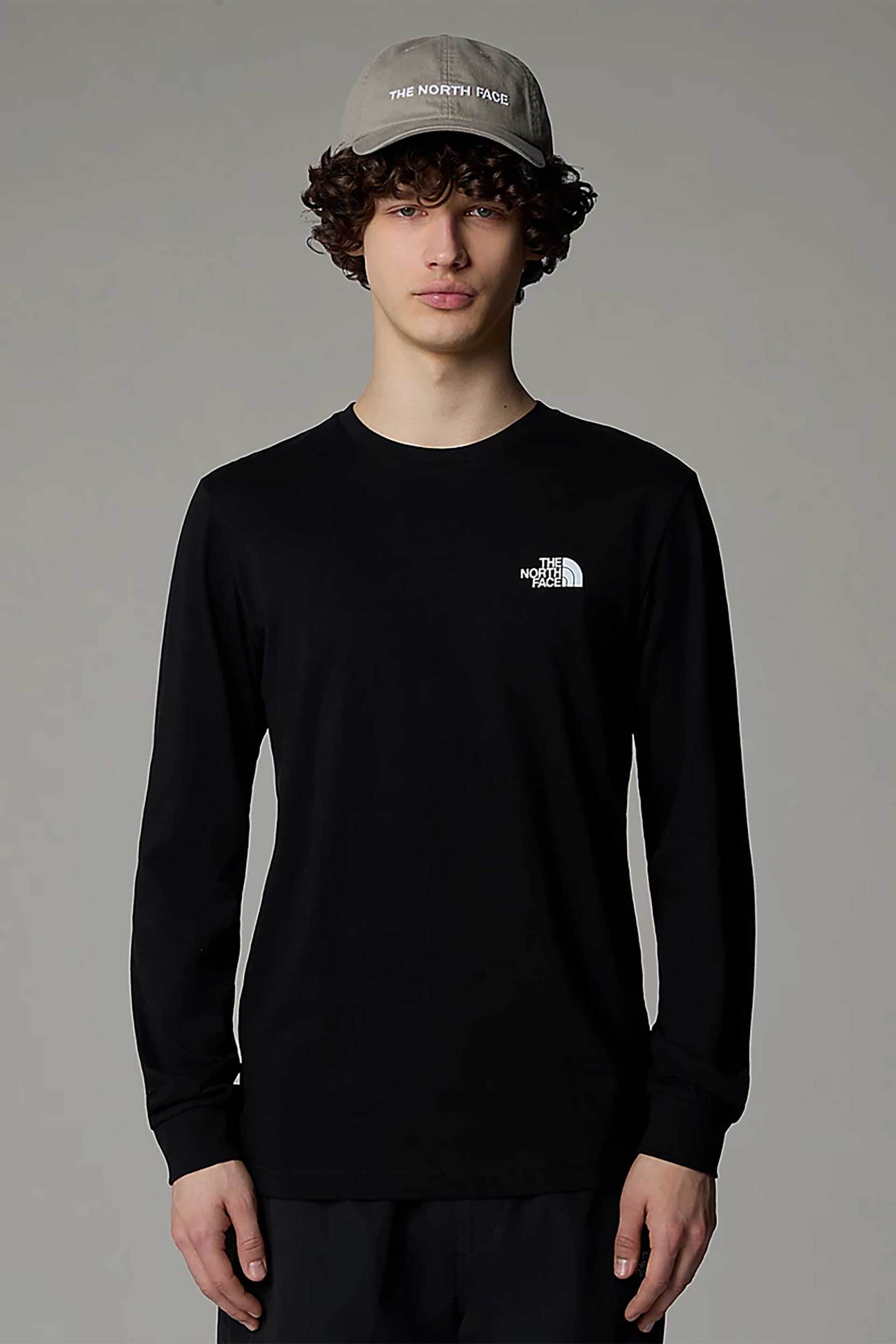 The North Face ανδρική μακρυμάνικη μπλούζα με λογότυπο Regular Fit 