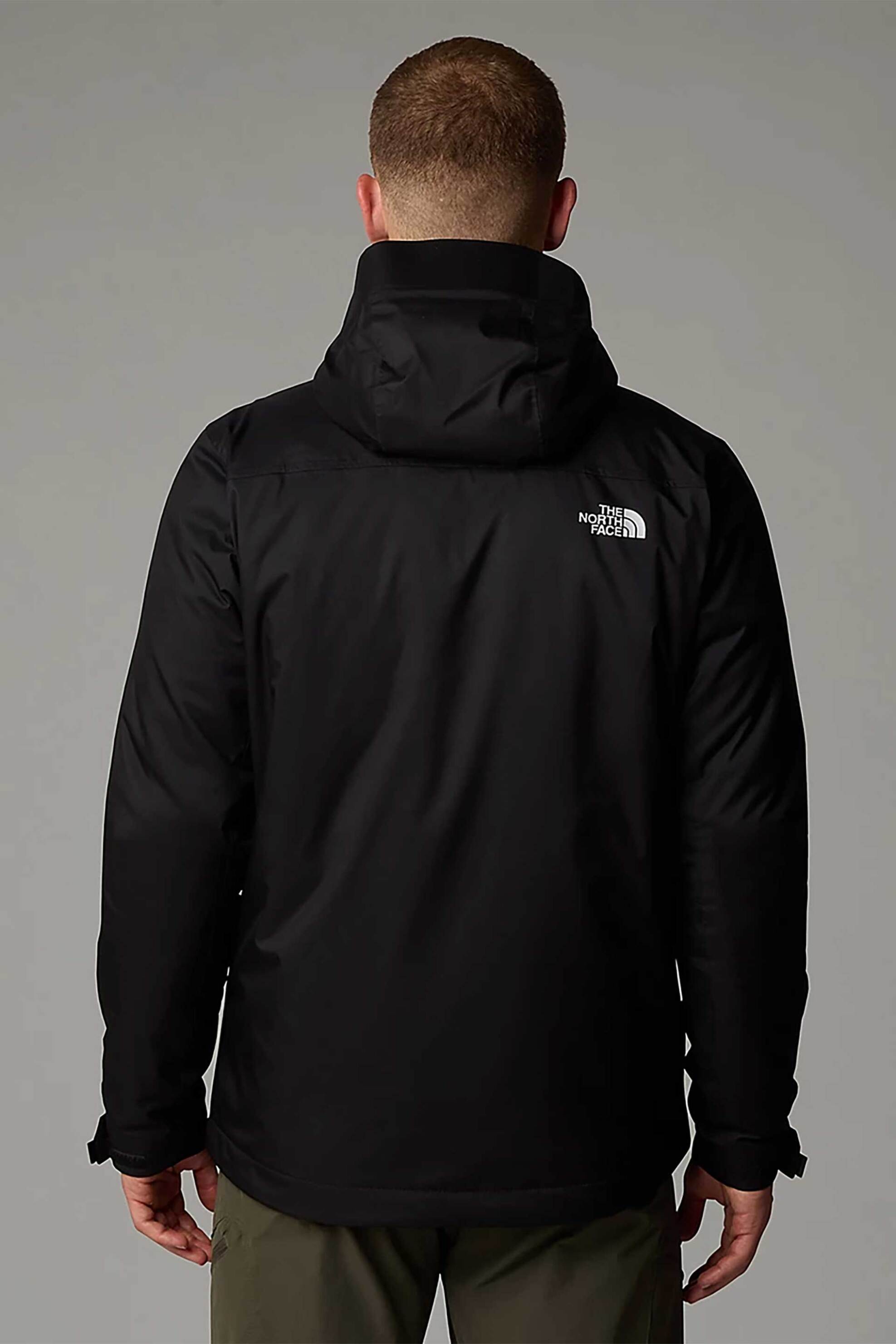 The North Face ανδρικό αδιάβροχο μπουφάν με κουκούλα Standard Fit "Millerton Insulated" - NF0A3YFI4H01 Μαύρο φωτογραφία