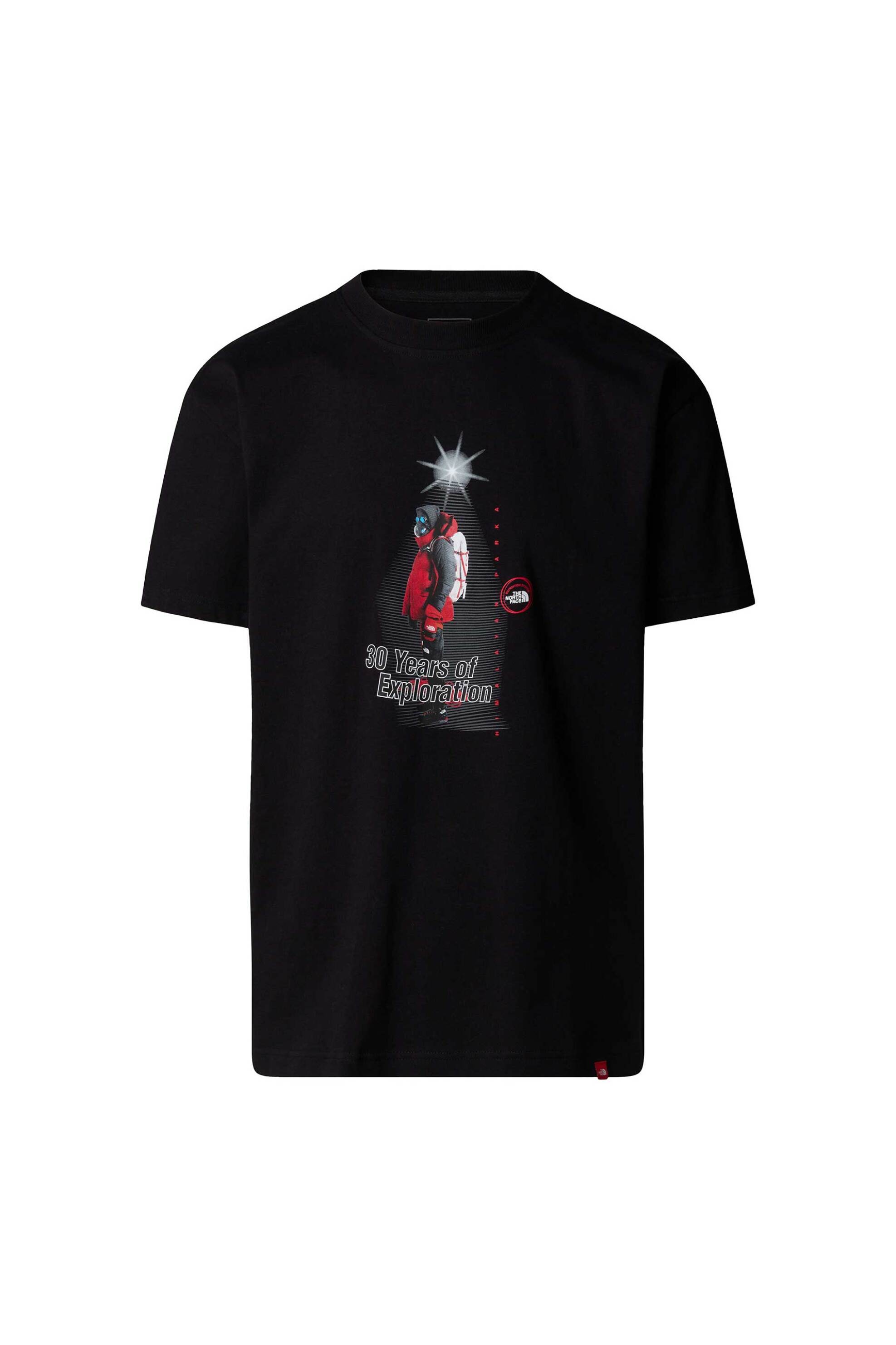THE NORTH FACE The North Face ανδρικό T-shirt με graphic print Relaxed Fit "Heavyweight" - NF0A84GSOBQ1 Μαύρο