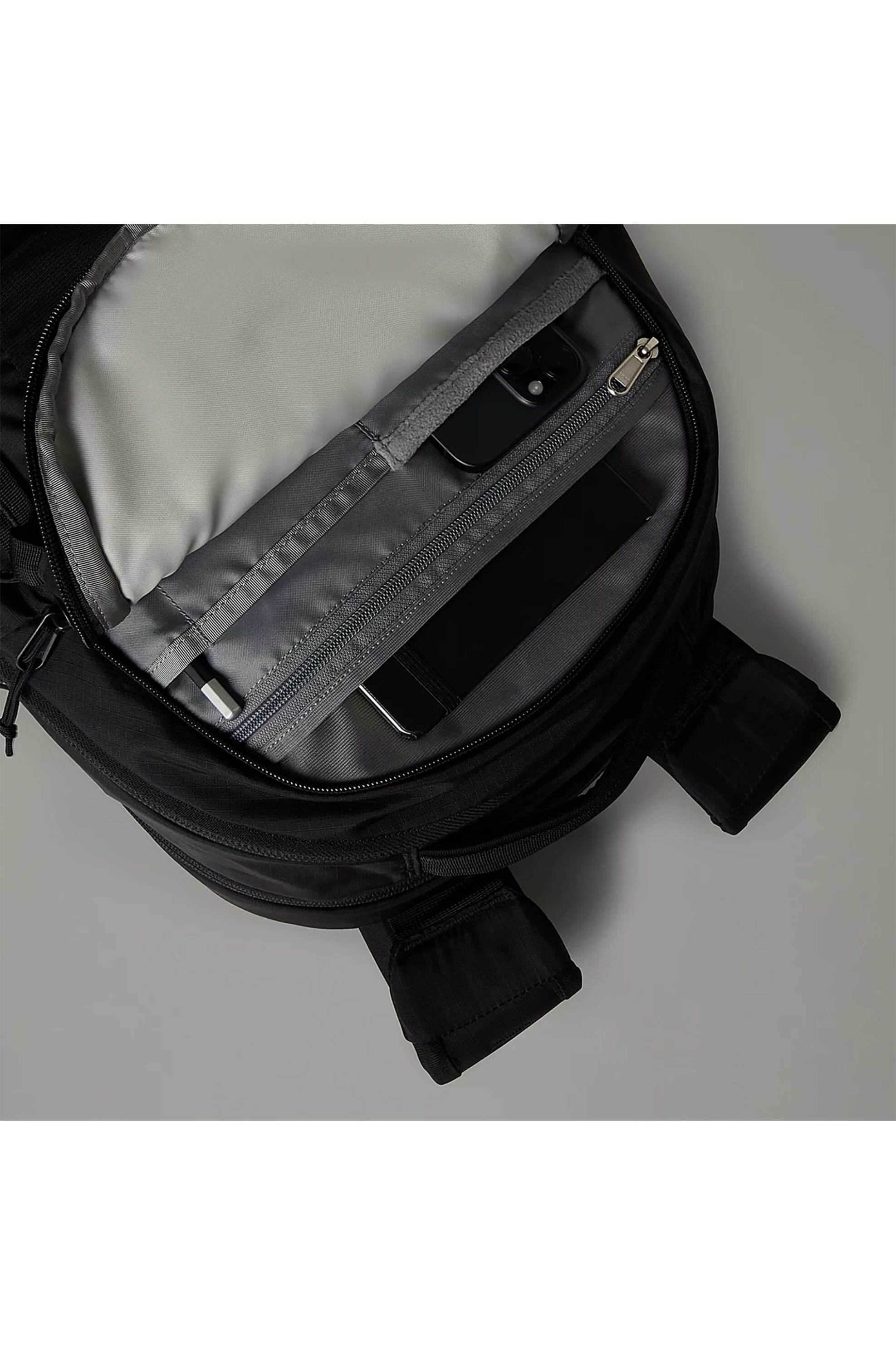 The North Face unisex backpack με εξωτερικές τσέπες 'Recon'' - NF0A52SH4HF1 Μαύρο φωτογραφία