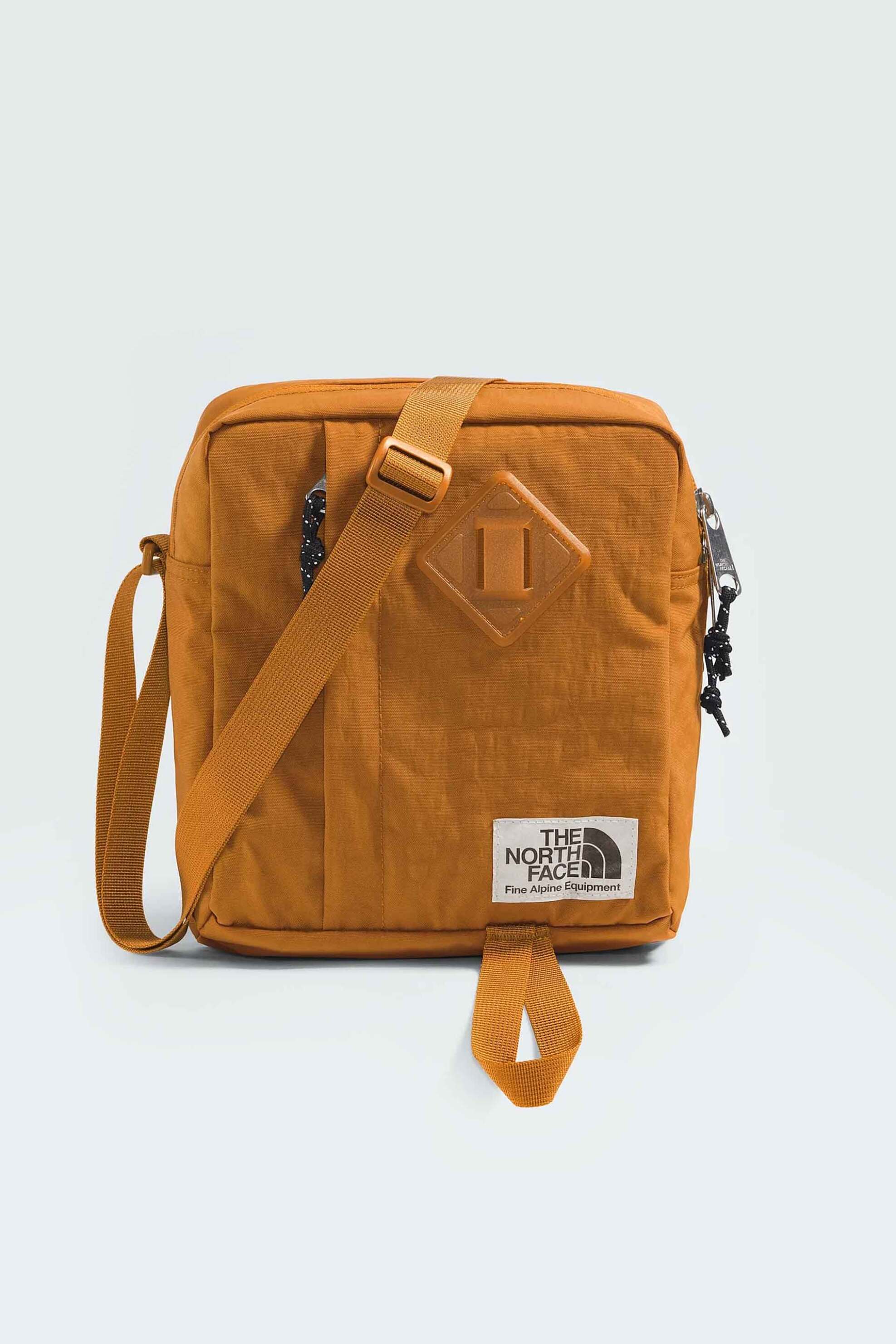 THE NORTH FACE The North Face ανδρικό τσαντάκι crossbody αδιάβροχο με logo patch ''Berkeley'' - NF0A52VTHFQ1 Μουσταρδί