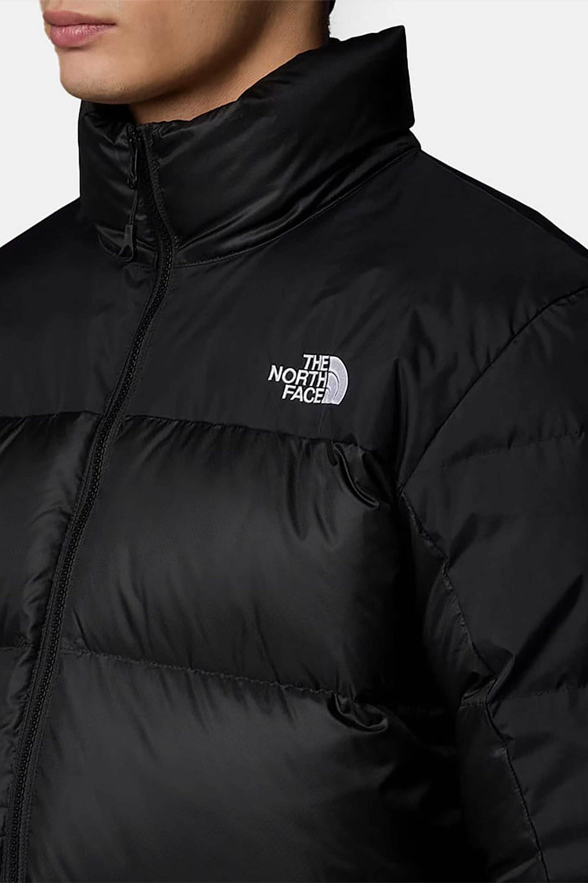 The North Face ανδρικό μπουφάν με καπιτονέ σχέδιο και λογότυπο "Diablo 2.0" Regular Fit - NF0A8993PH51 Μαύρο φωτογραφία