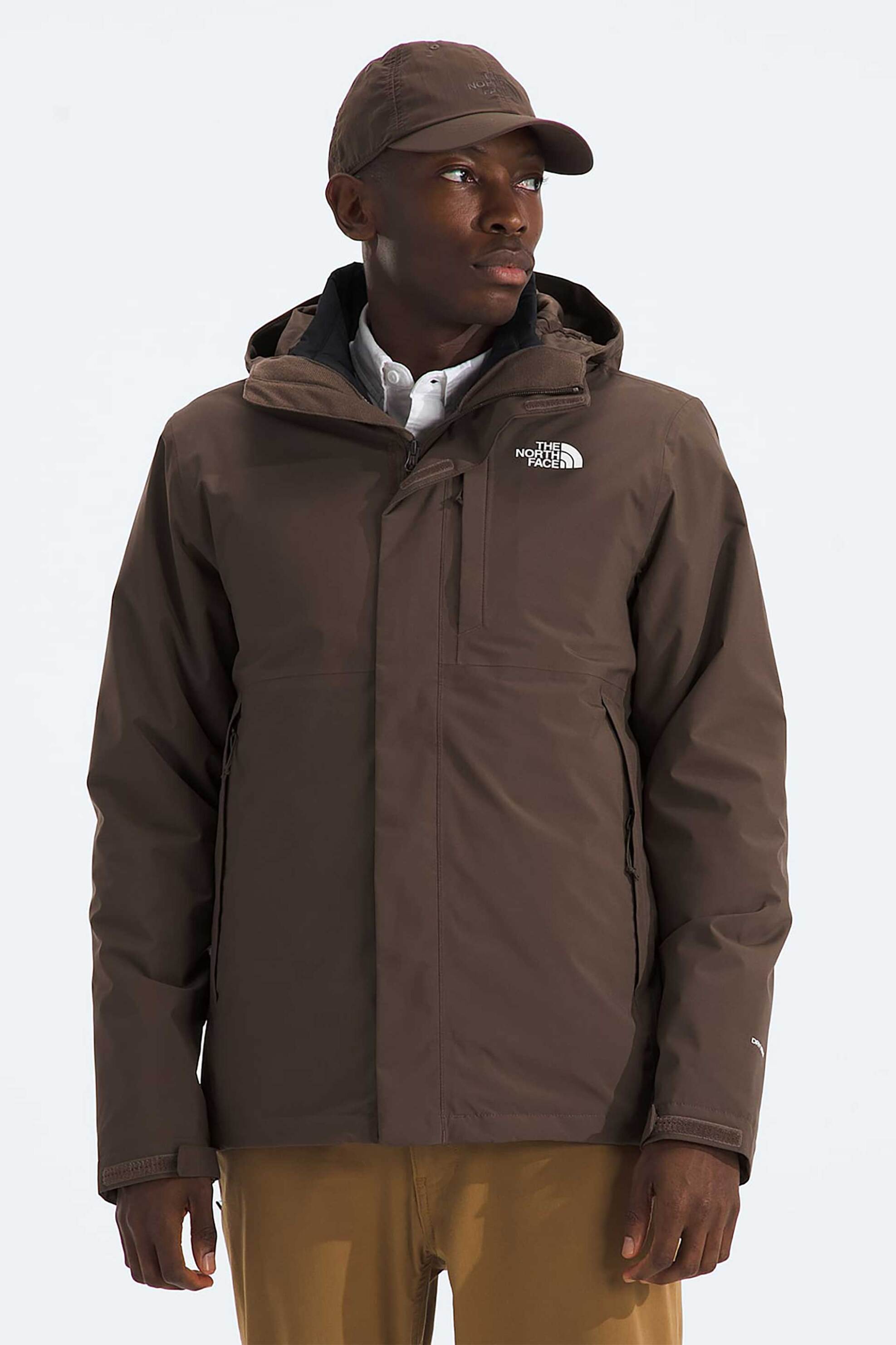 THE NORTH FACE The North Face ανδρικό πολυμορφικό μπουφάν με κουκούλα "Carto Triclimate®" - NF0A5IWI5EX1 Καφέ