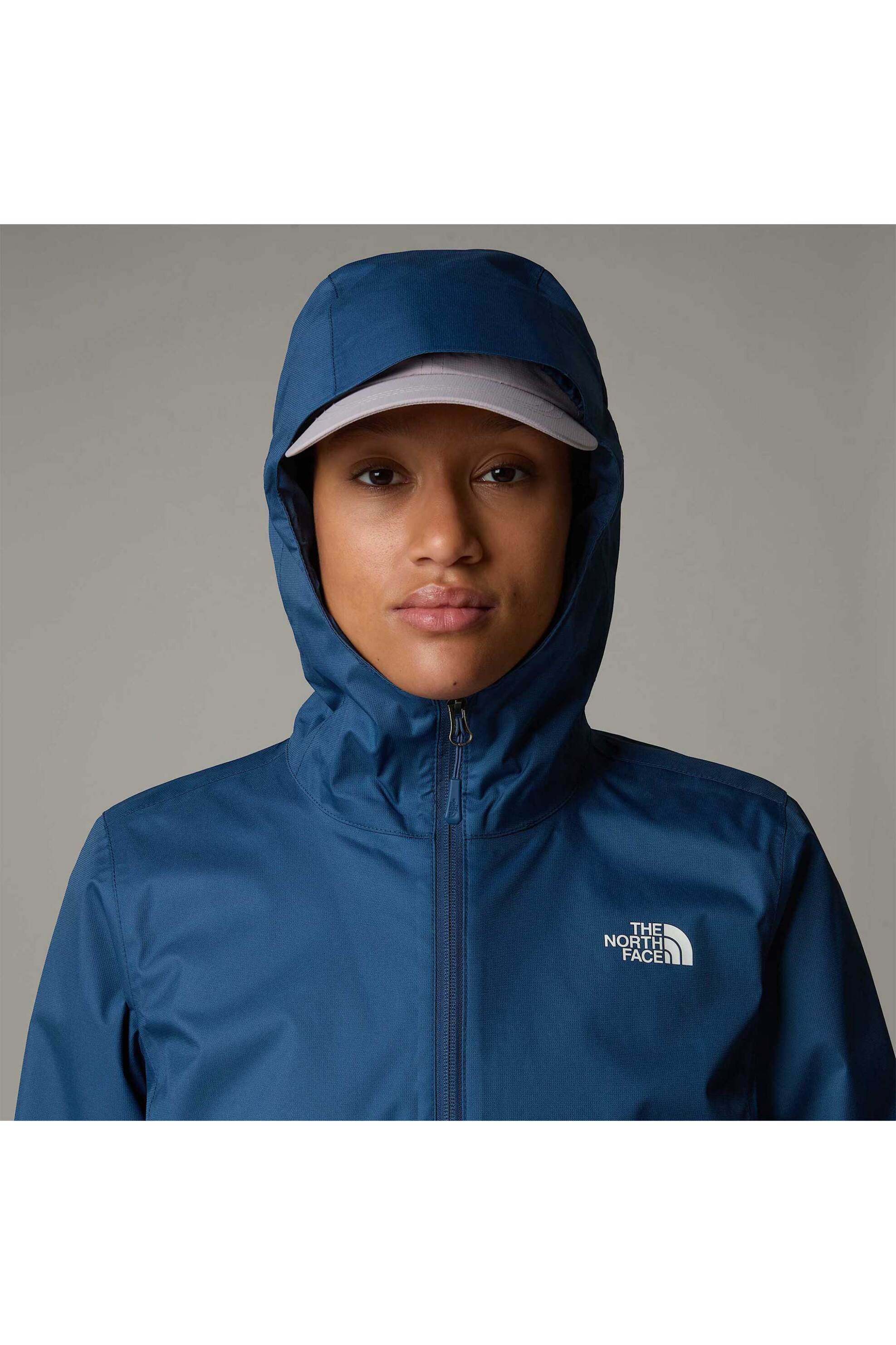 The North Face γυναικείο μπουφάν μονόχρωμο με λογότυπο "Quest" - NF00A8BAVJY1 Μπλε φωτογραφία