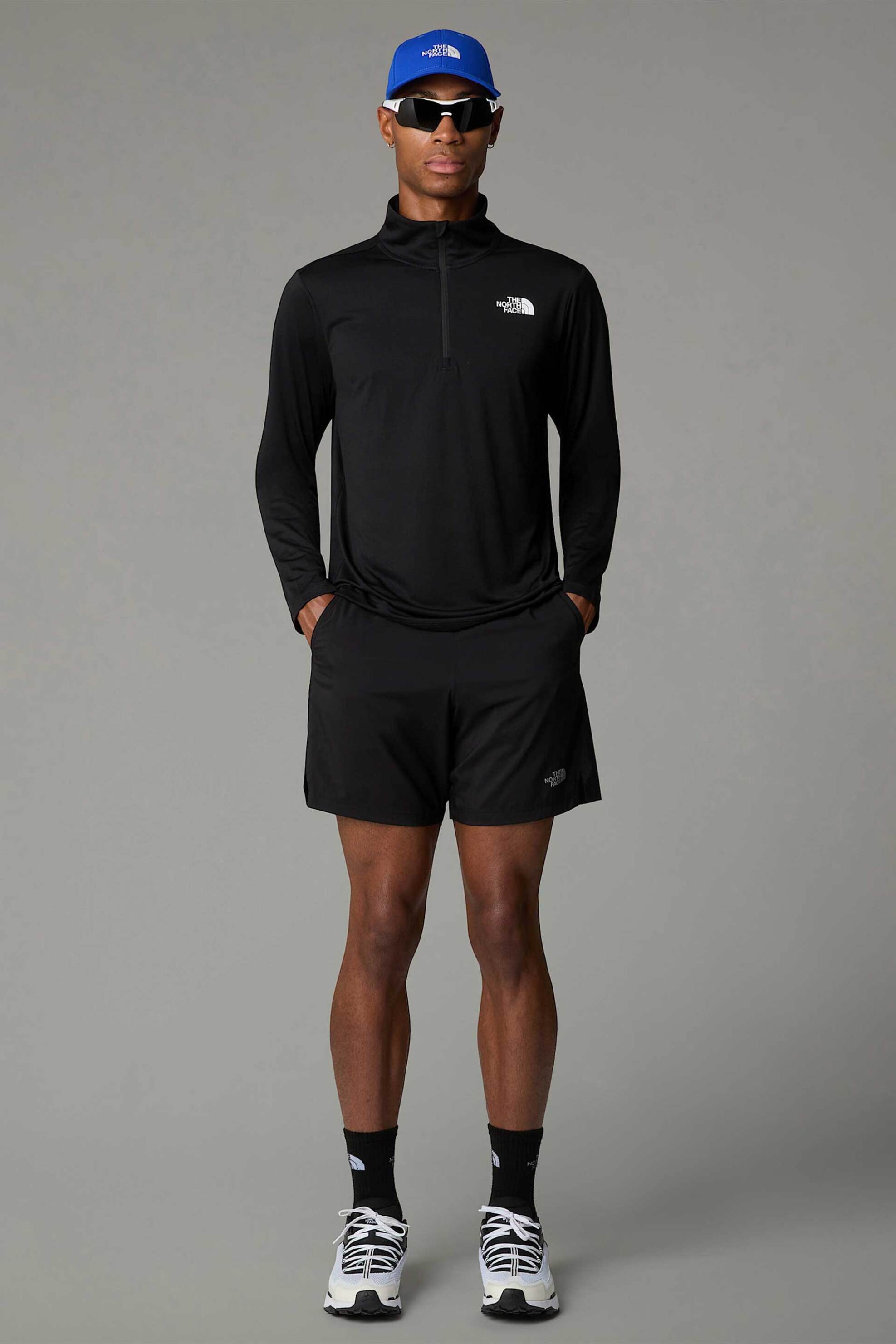 The North Face ανδρικό σορτς με λογότυπο Regular Fit "24/7" - NF0A3O1B4H01 Μαύρο