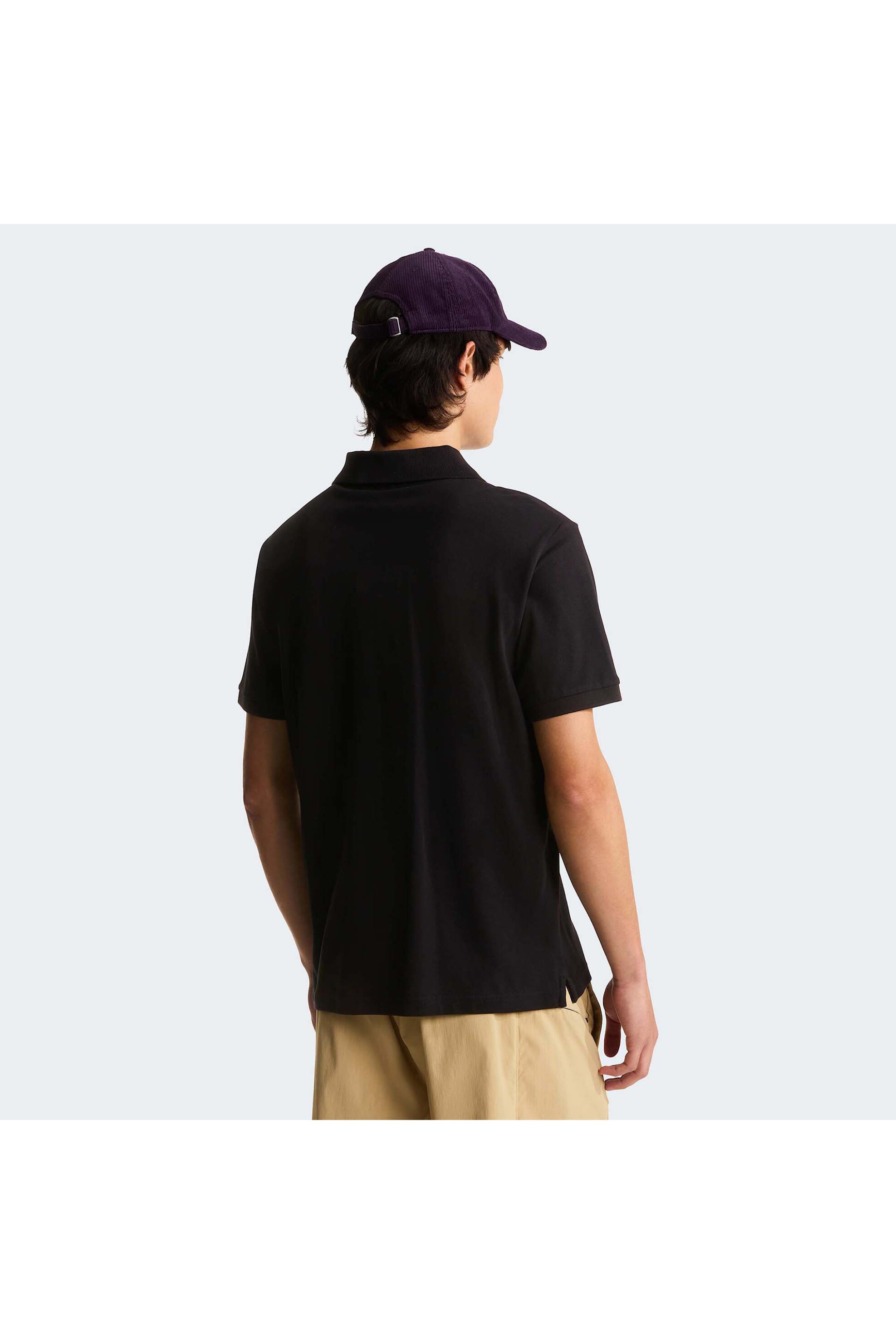 The North Face Ανδρική Πόλο Μπλούζα Essential Regular&Apos - Nf0A8C1Pjk31 Μαύρο