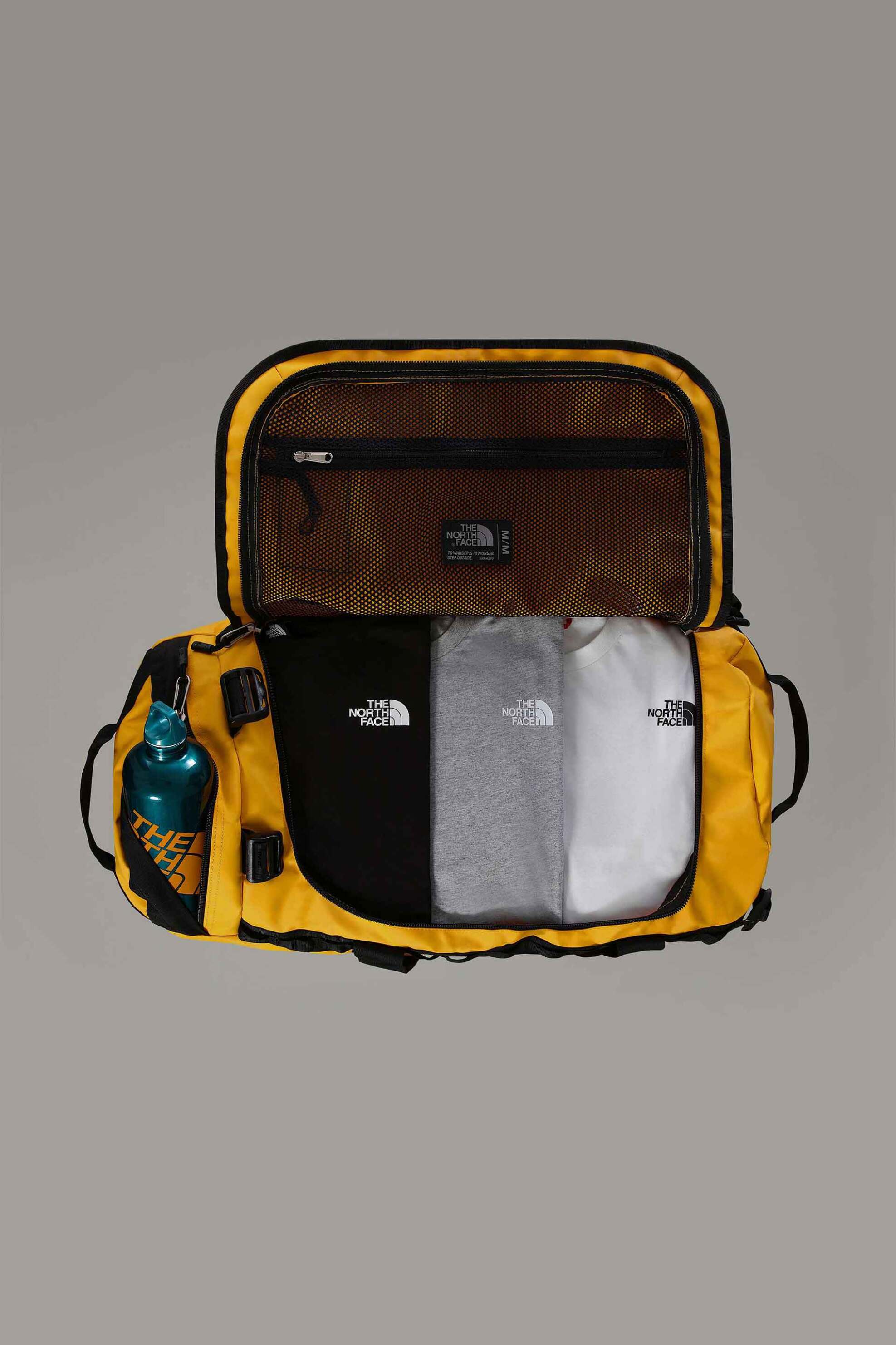 The North Face unisex σακ βουαγιάζ "Base Camp Duffel M" - NF0A52SA4WP1 Κίτρινο φωτογραφία