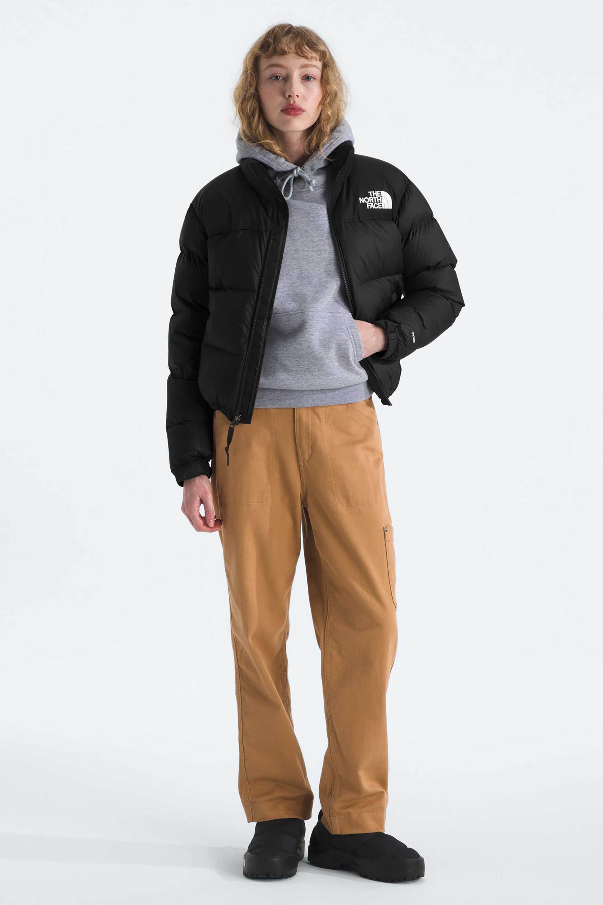 THE NORTH FACE The North Face γυναικείο αδιάβροχο μπουφάν Relaxed Fit "1996 Retro Nuptse" - NF0A3XEOGOF1 Μαύρο - 2