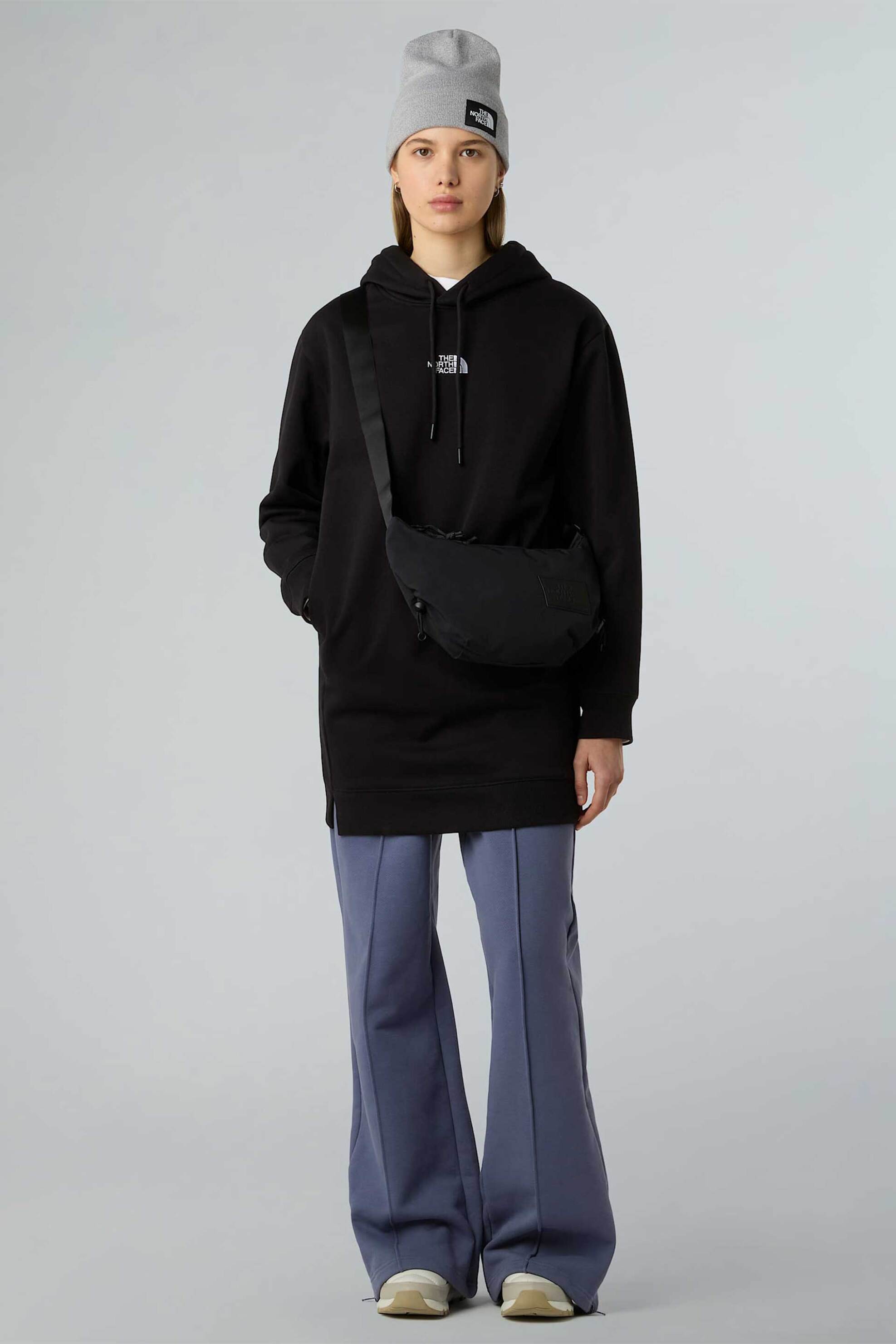 The North Face γυναικείο φόρεμα φούτερ "Essential Relaxed Hooded" - NF0A8EEEJK31 Μαύρο