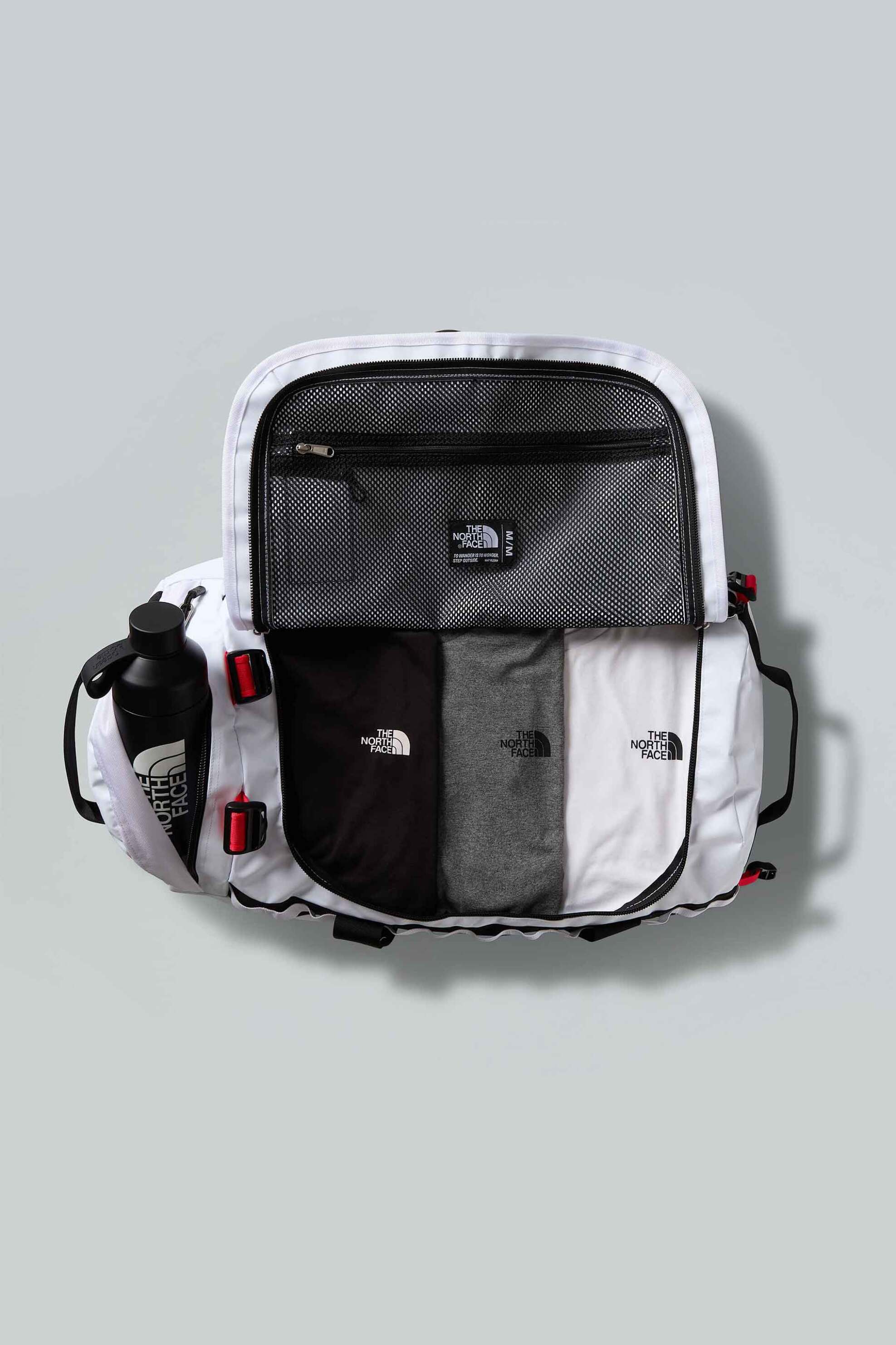 The North Face unisex σακ βουαγιάζ "Base Camp Duffel M" - NF0A52SAFIT1 Λευκό φωτογραφία