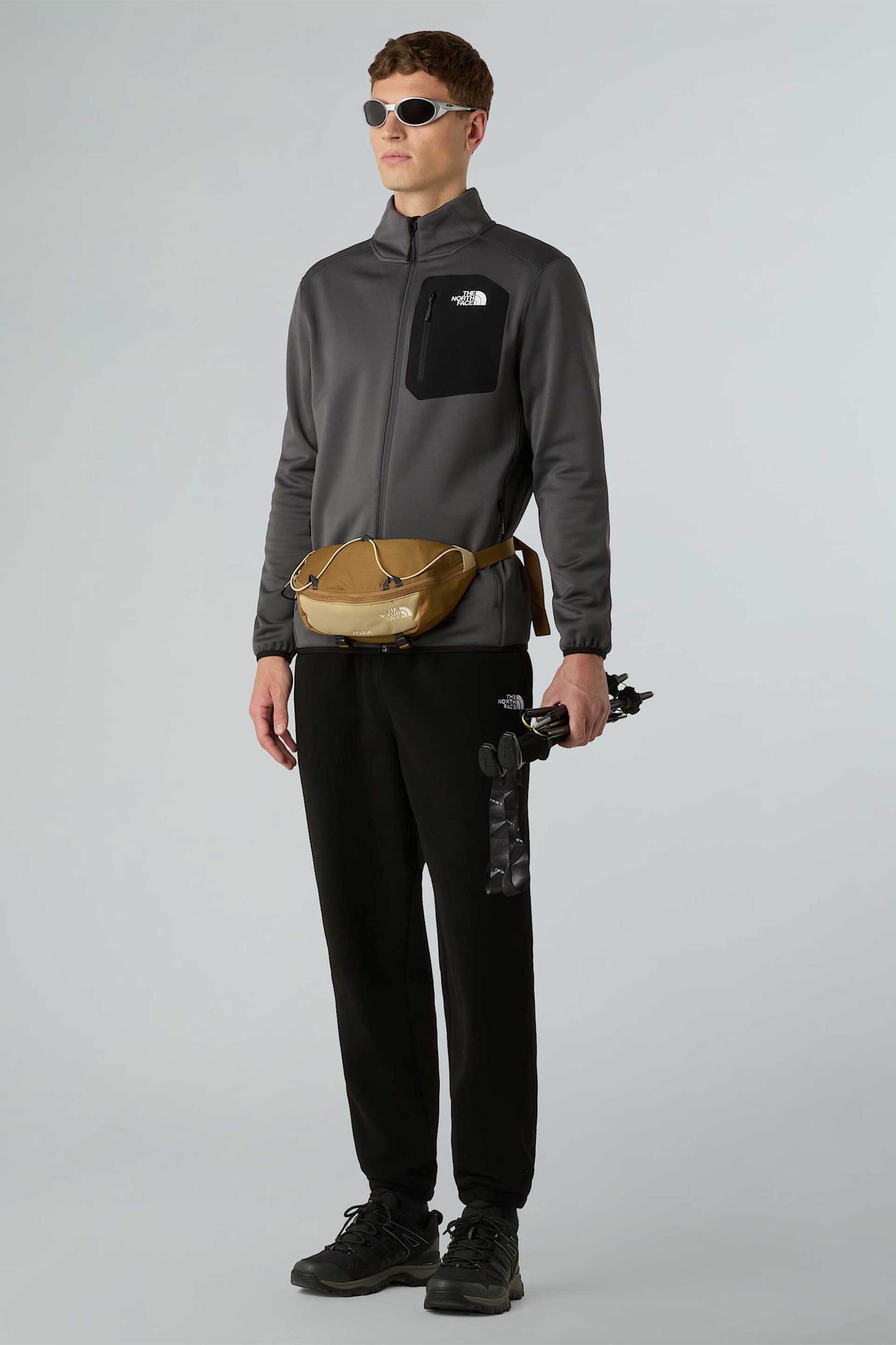 The North Face ανδρικό παντελόνι φόρμας "Glacier Fleece" - NF0A8D0TJK31 Μαύρο