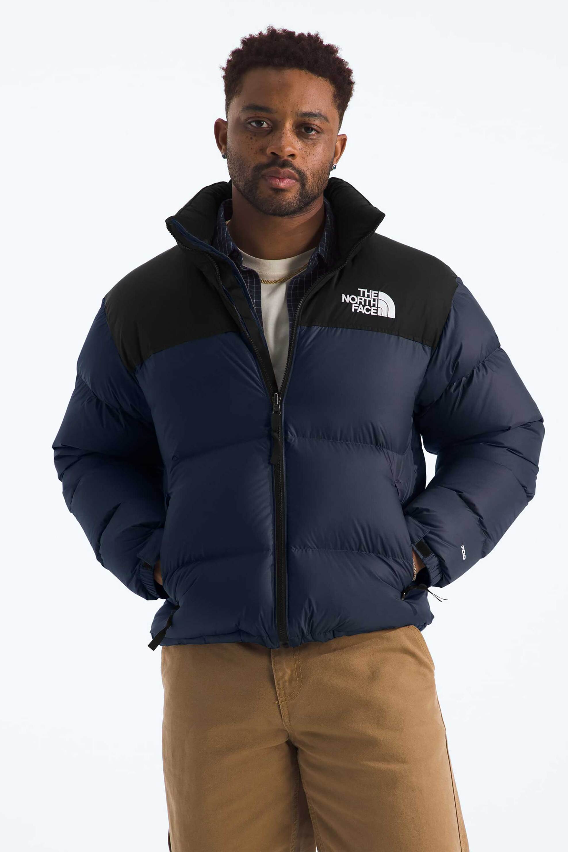The North Face ανδρικό μπουφάν καπιτονέ "1996 Retro Nuptse" Relaxed Fit - NF0A3C8DGOB1 Μπλε