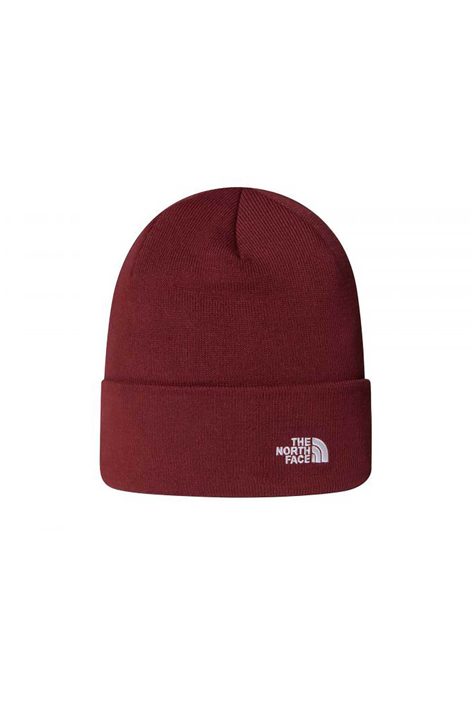 The North Face unisex σκούφος με λογότυπο "Norm" - NF0A5FW10VO1 Μπορντό