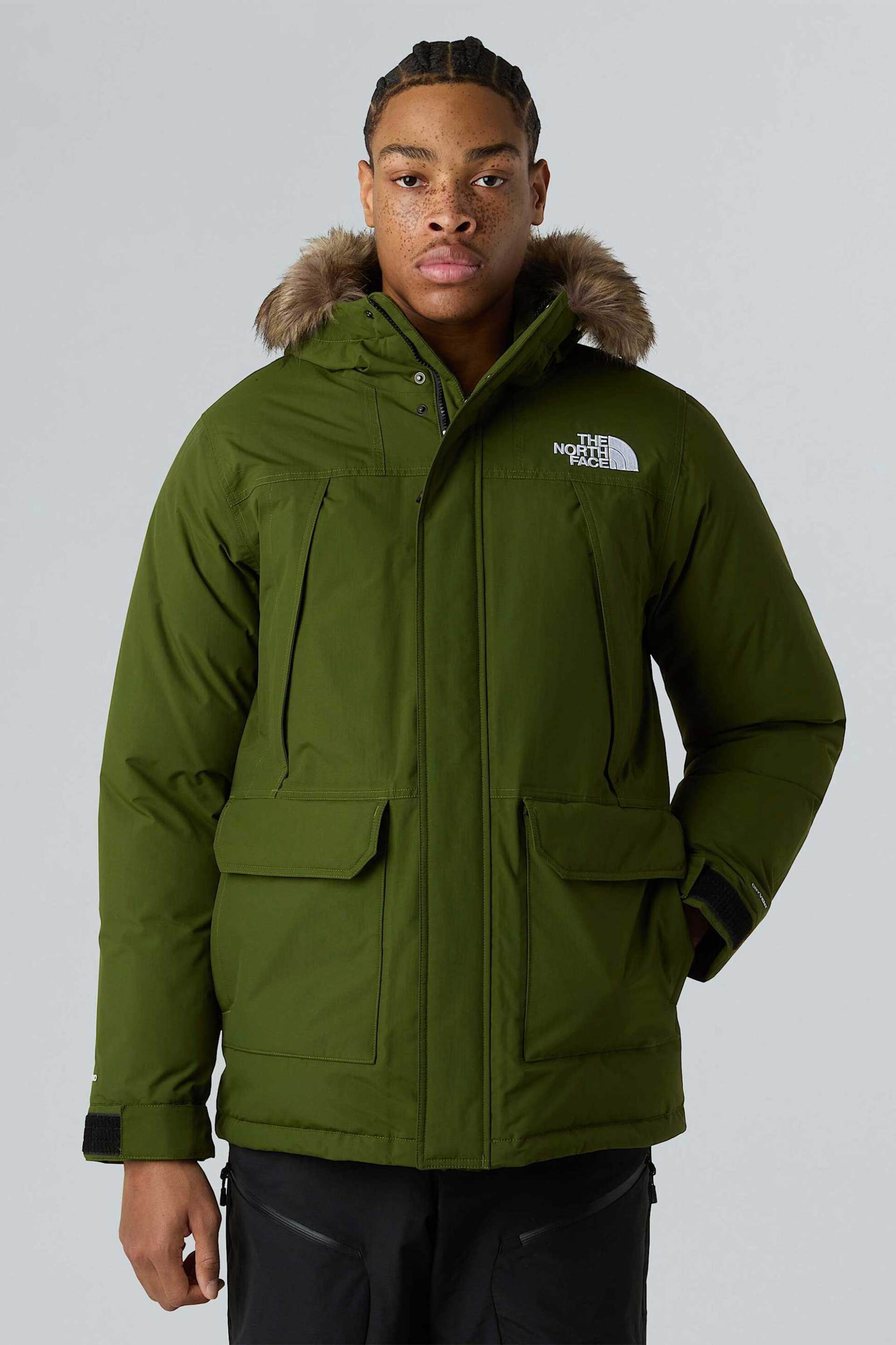 The North Face ανδρικό αδιάβροχο μπουφάν παρκά "McMurdo" - NF0A5GJFBRI1 Χακί