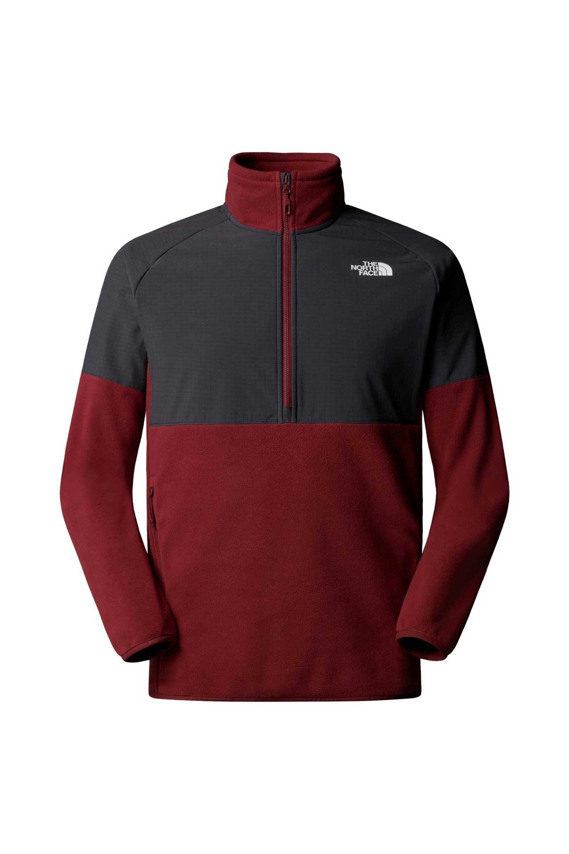 Fleece φούτερ ανδρικά σε μπορντο