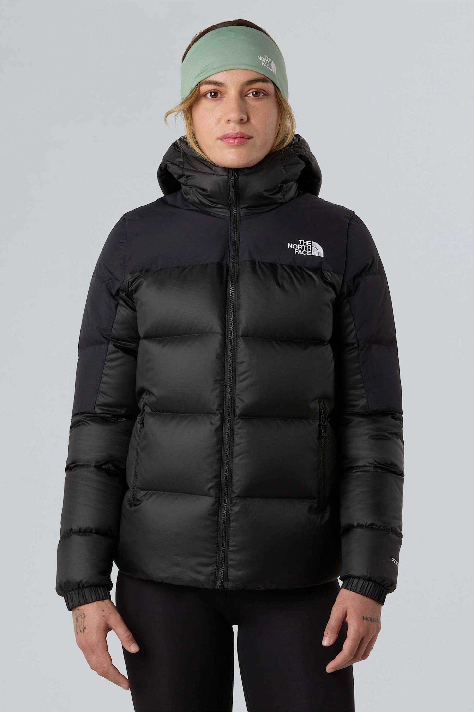 The North Face γυναικείο αδιάβροχο μπουφάν με κουκούλα "Diablo Down 2.0" - NF0A8E13PH51 Μαύρο