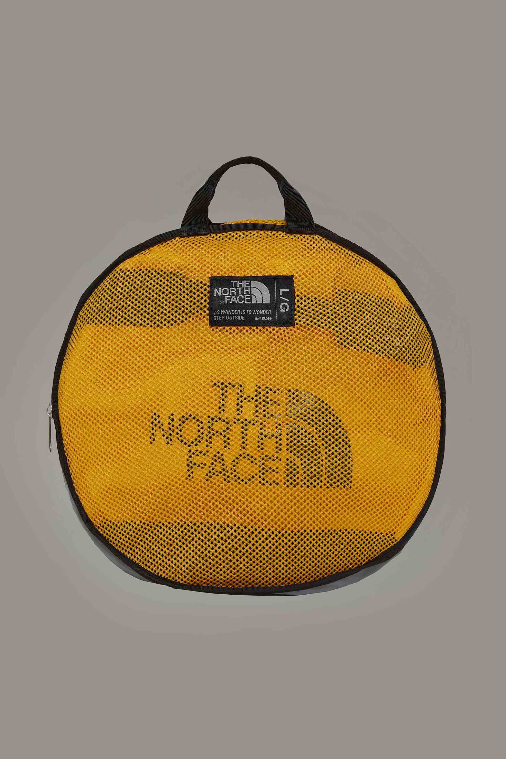 The North Face unisex σακ βουαγιάζ "Base Camp Duffel L" - NF0A52SB4WP1 Κίτρινο φωτογραφία