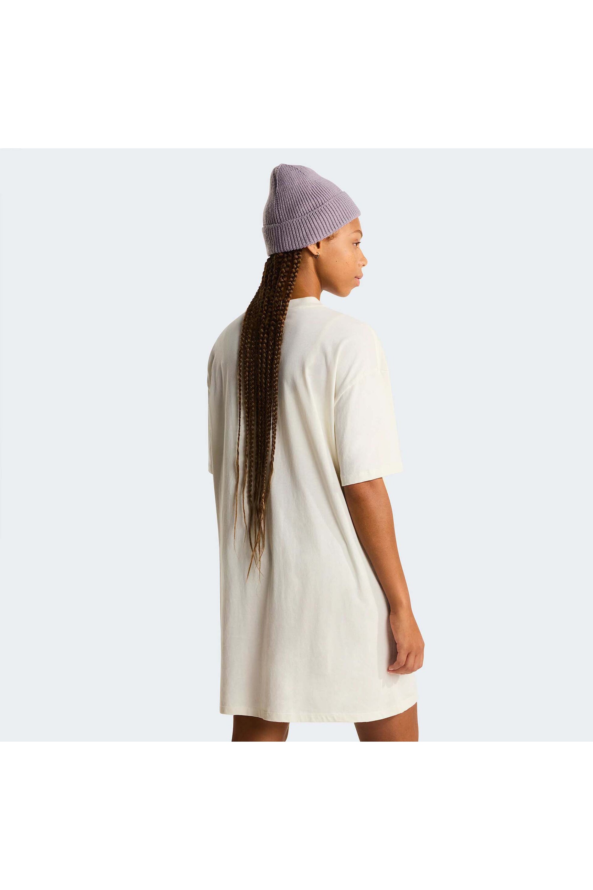 The North Face Γυναικείο Φόρεμα T-Shirt Evolution Simple Dome - Nf0A8Fdmqli1 Εκρού