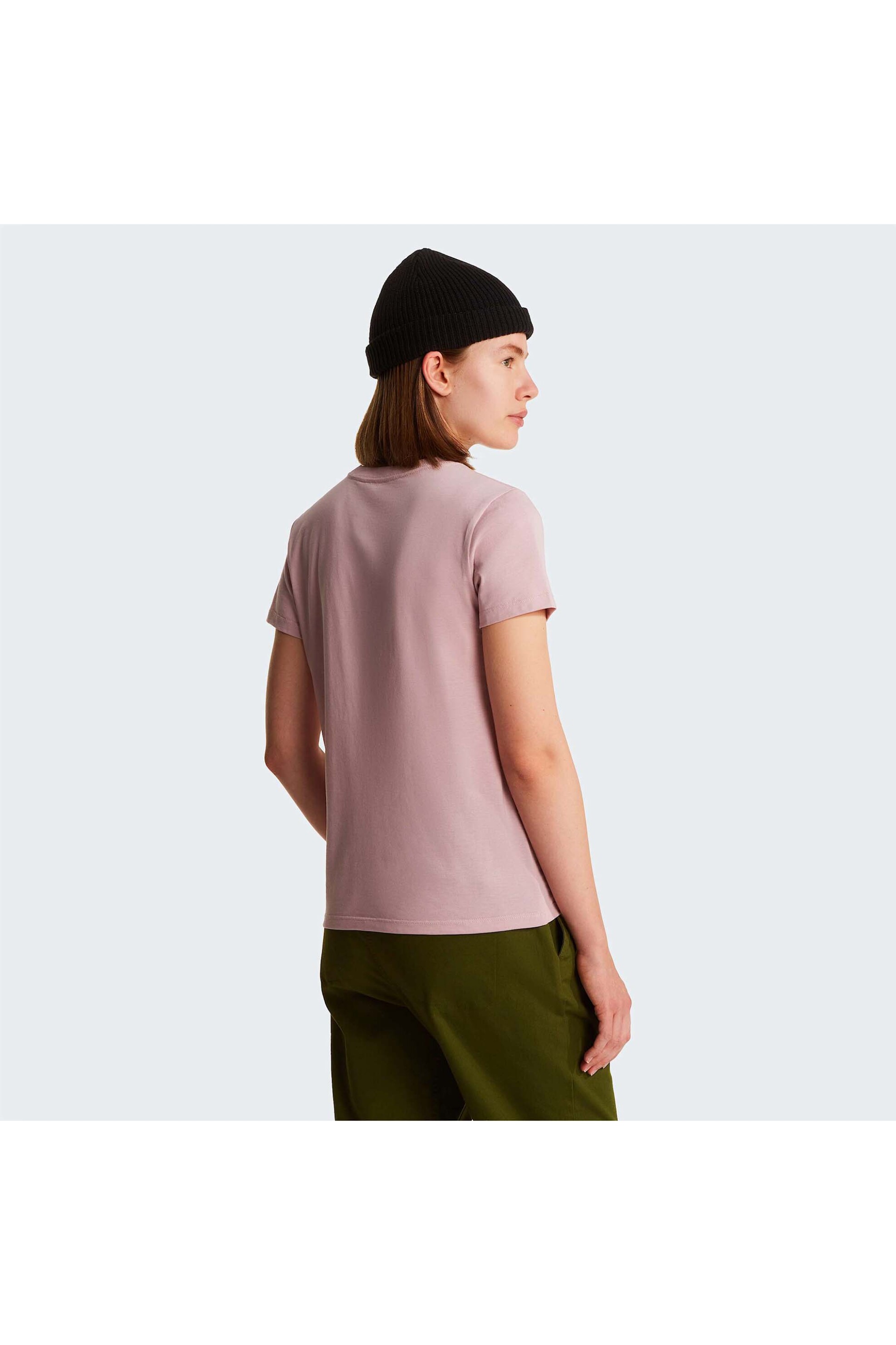 The North Face Γυναικείο T-Shirt Evolution Simple Dome - Nf0A8Fx70So1 Ροζ Ανοιχτό