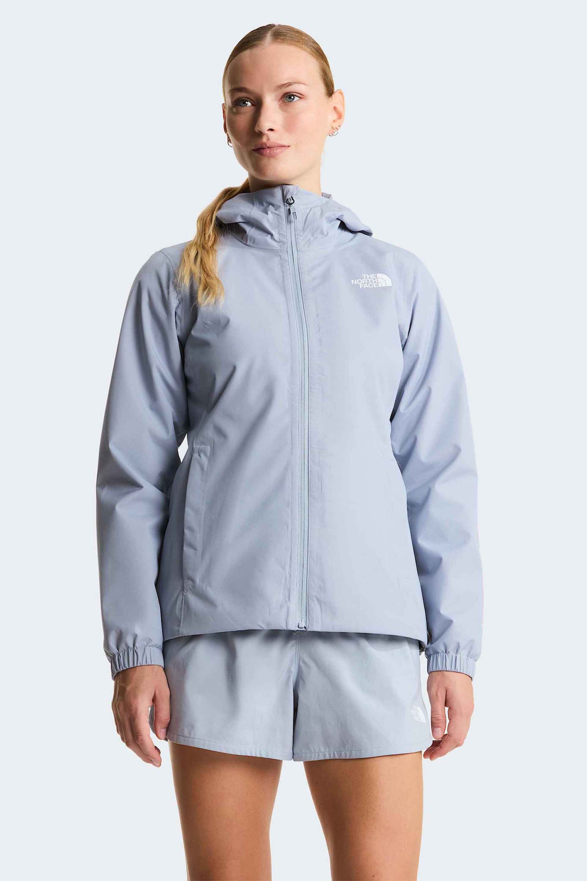 The North Face γυναικείο μπουφάν με κουκούλα "Quest DryVent™" - NF0A8G12FM21 Γαλάζιο