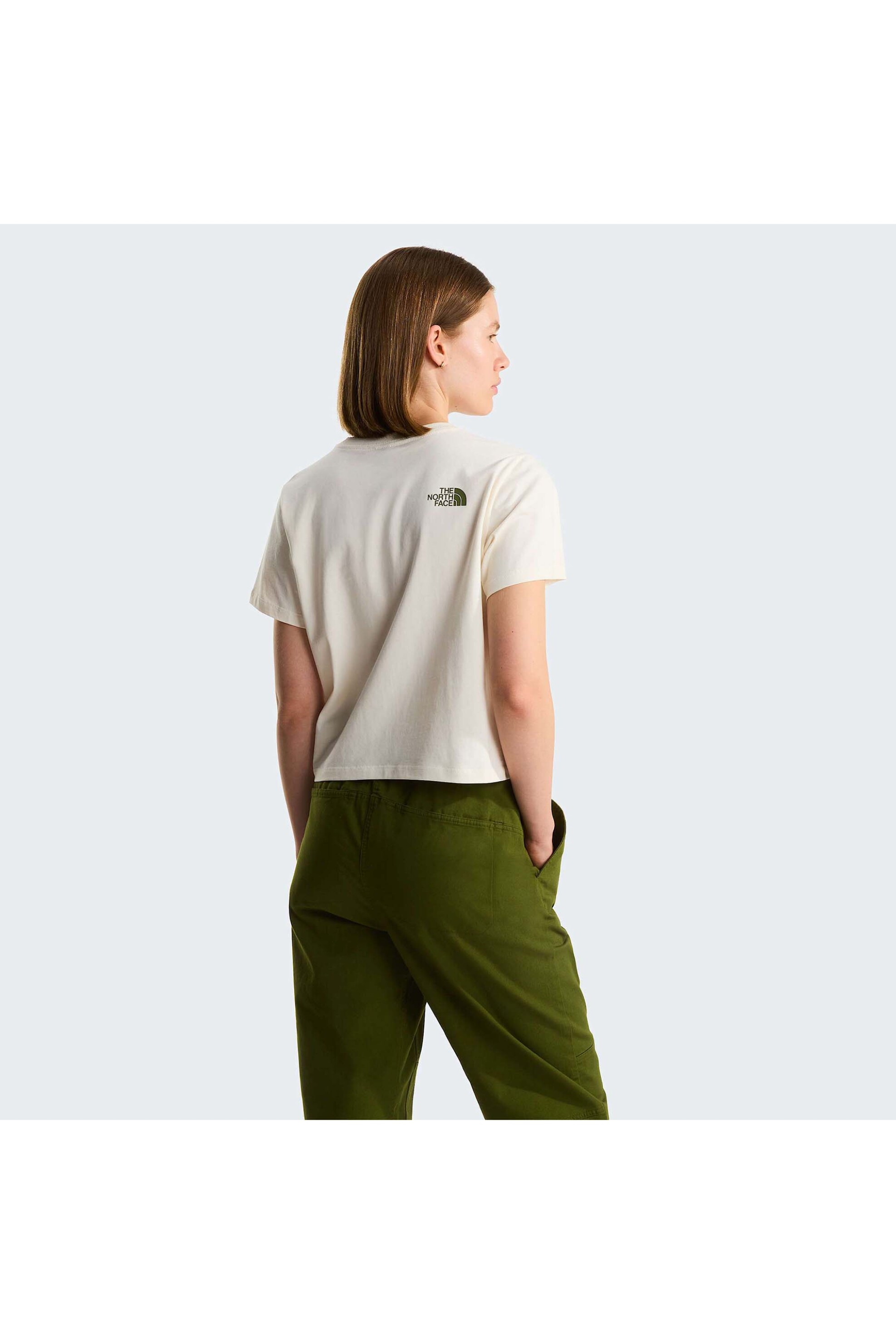 The North Face Γυναικείο T-Shirt Flora Embroidered Regular - Nf0A8G9Qqli1 Εκρού