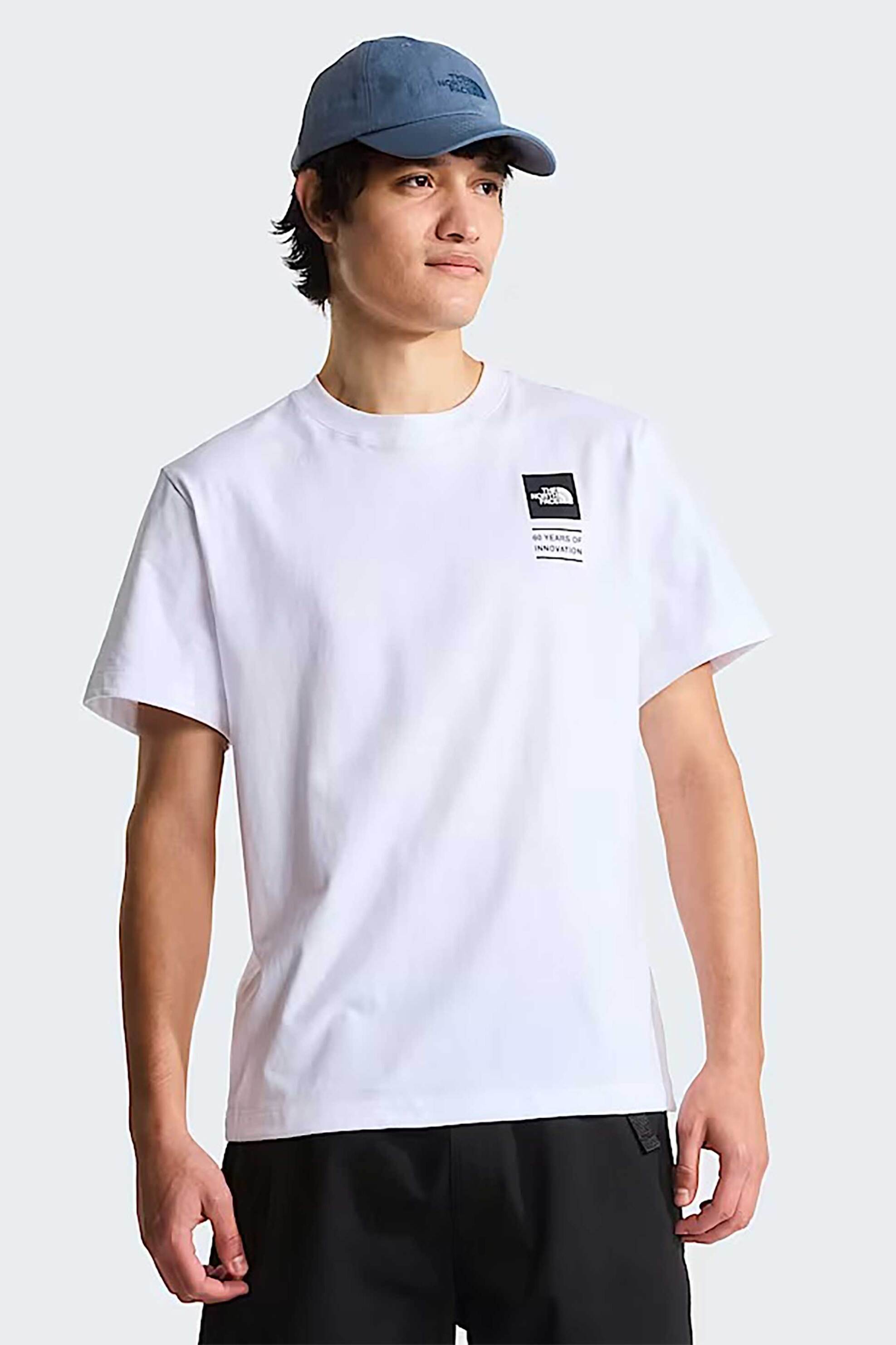 The North Face ανδρικό T-shirt Relaxed Fit "BCD Celebration Graphic" - NF0A8GAQFN41 Λευκό