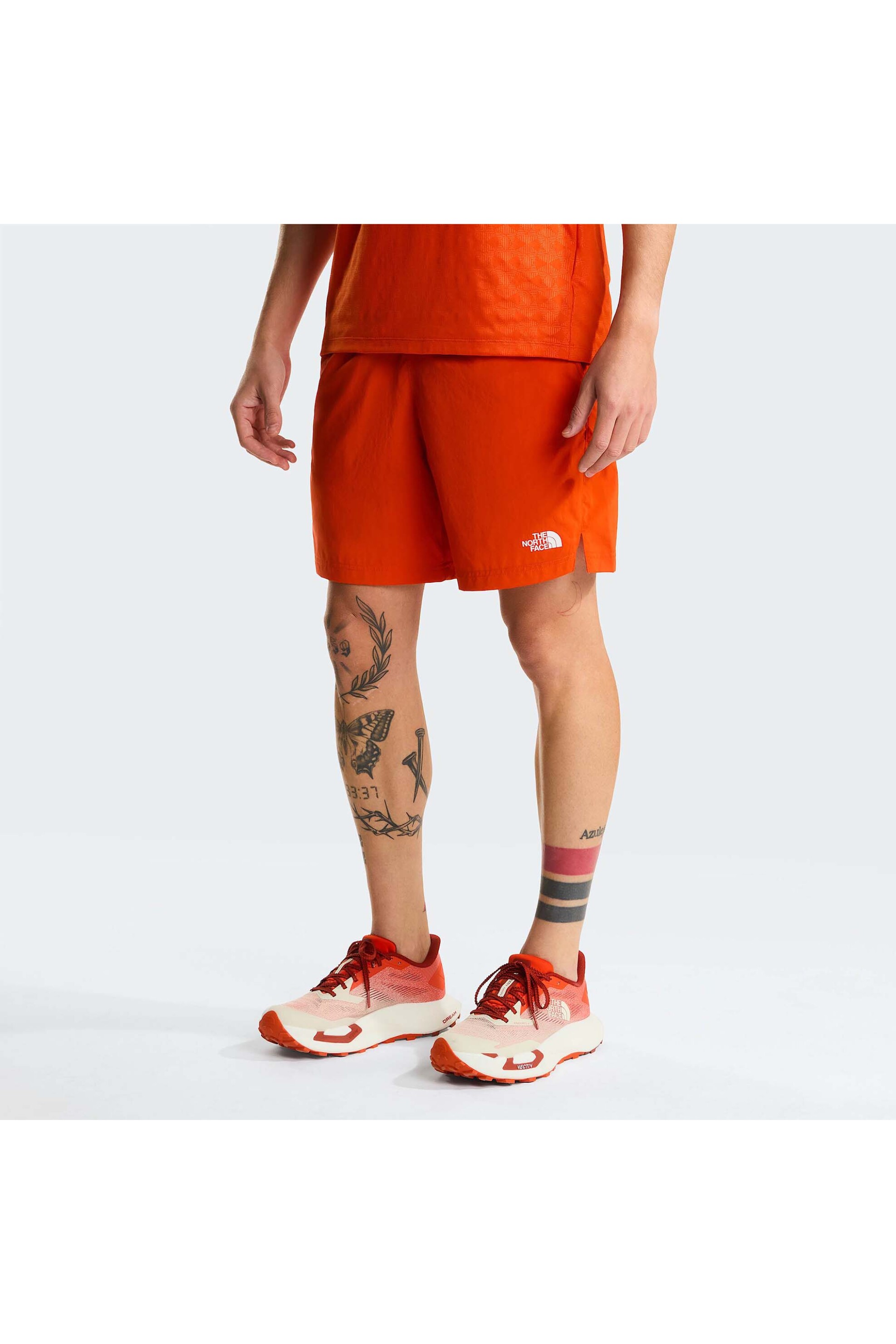 The North Face ανδρικό σορτς Regular Fit "24/7" - NF0A3O1BG6L1 Πορτοκαλί φωτογραφία