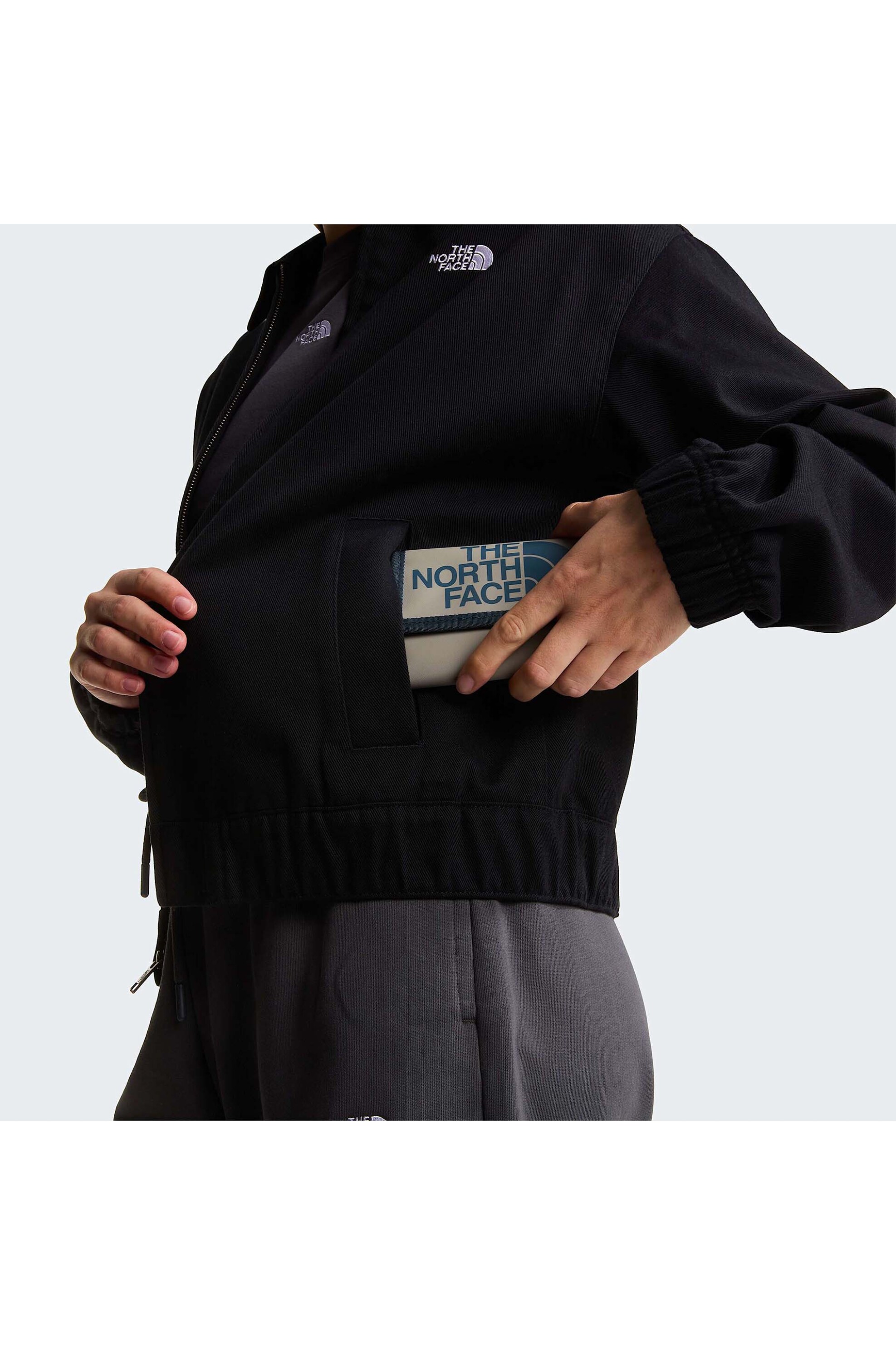 The North Face unisex πορτοφόλι "Base Camp" - NF0A52THL451 Γκρι Ανοιχτό φωτογραφία