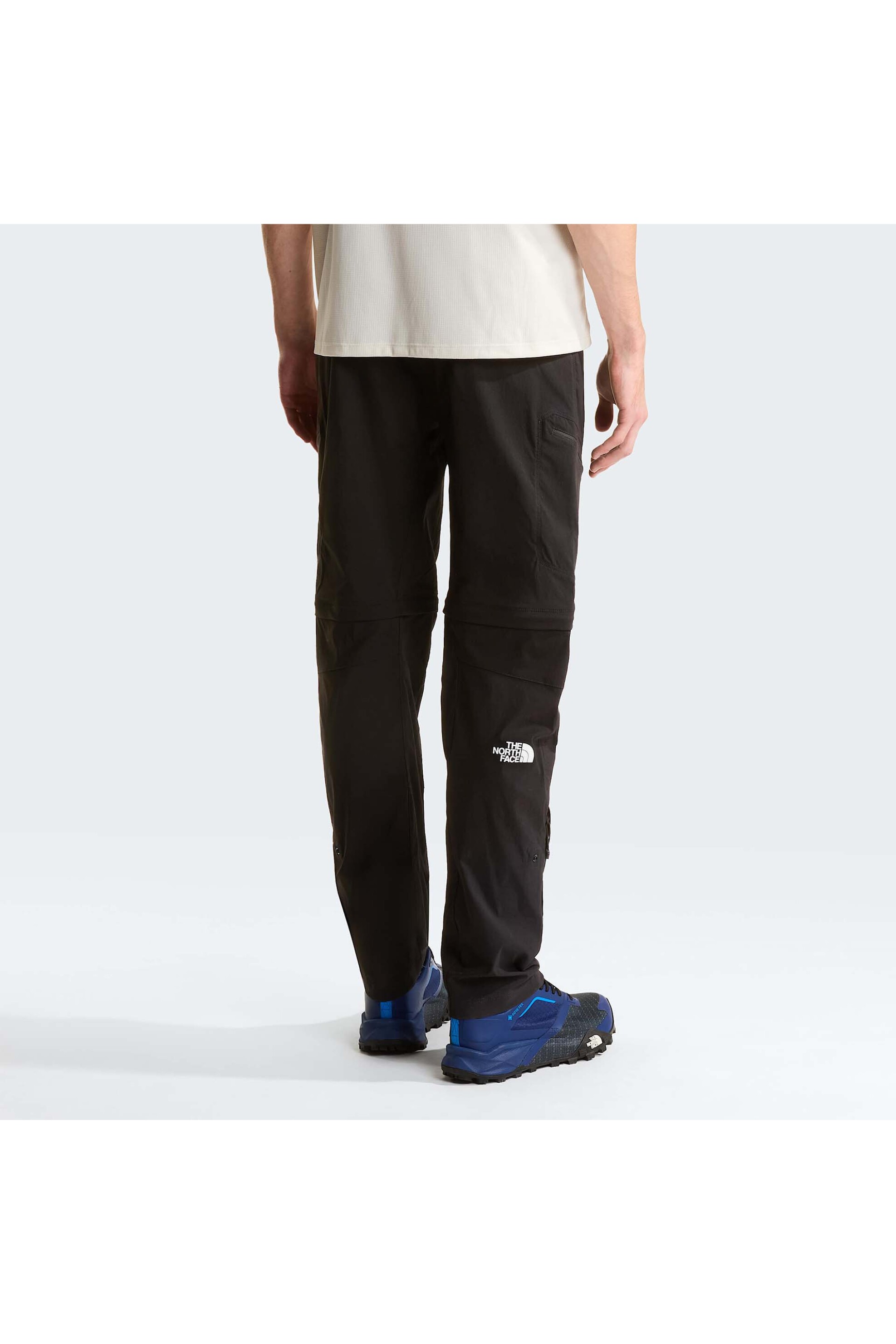 The North Face Ανδρικό Παντελόνι Exploration Convertible Regular Tapered - Nf0A8Ec3Jk31 Μαύρο