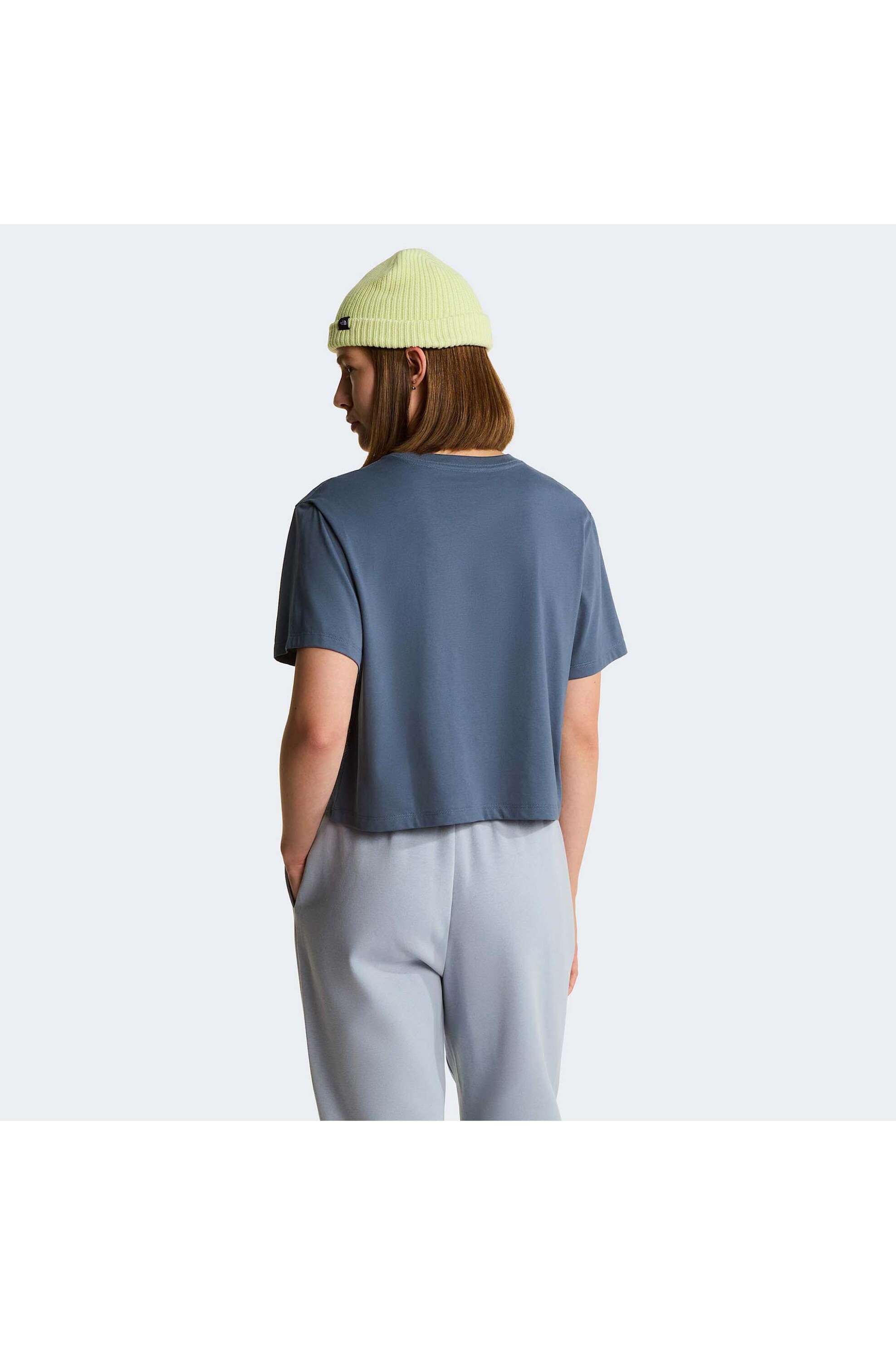 The North Face Γυναικείο T-Shirt Cropped Evolution Simple Dome - Nf0A8Fdh0U31 Μπλε