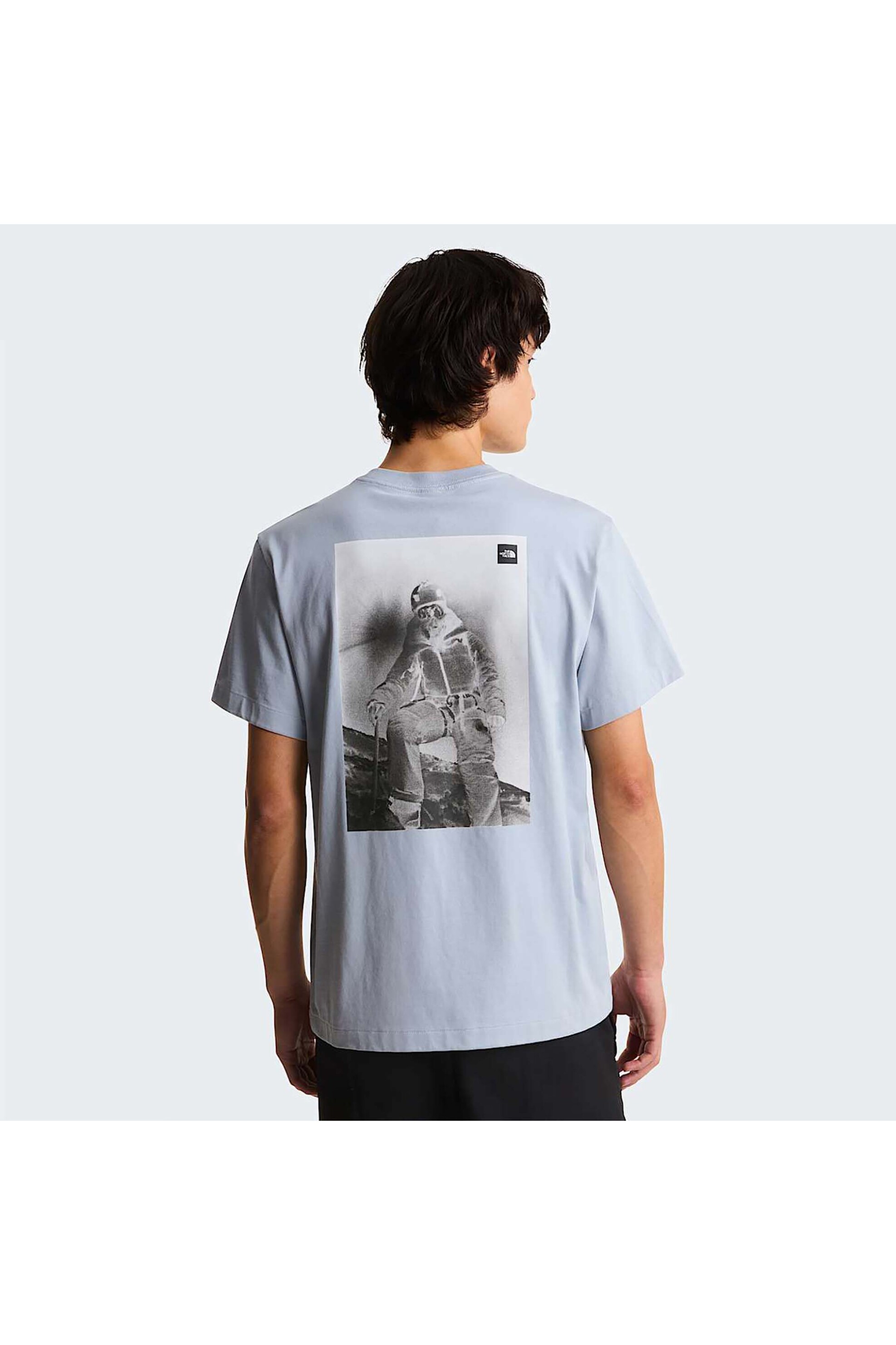 The North Face Ανδρικό T-Shirt Expedition Photo Relaxed Graphic - Nf0A8G9Kfm21 Γαλάζιο