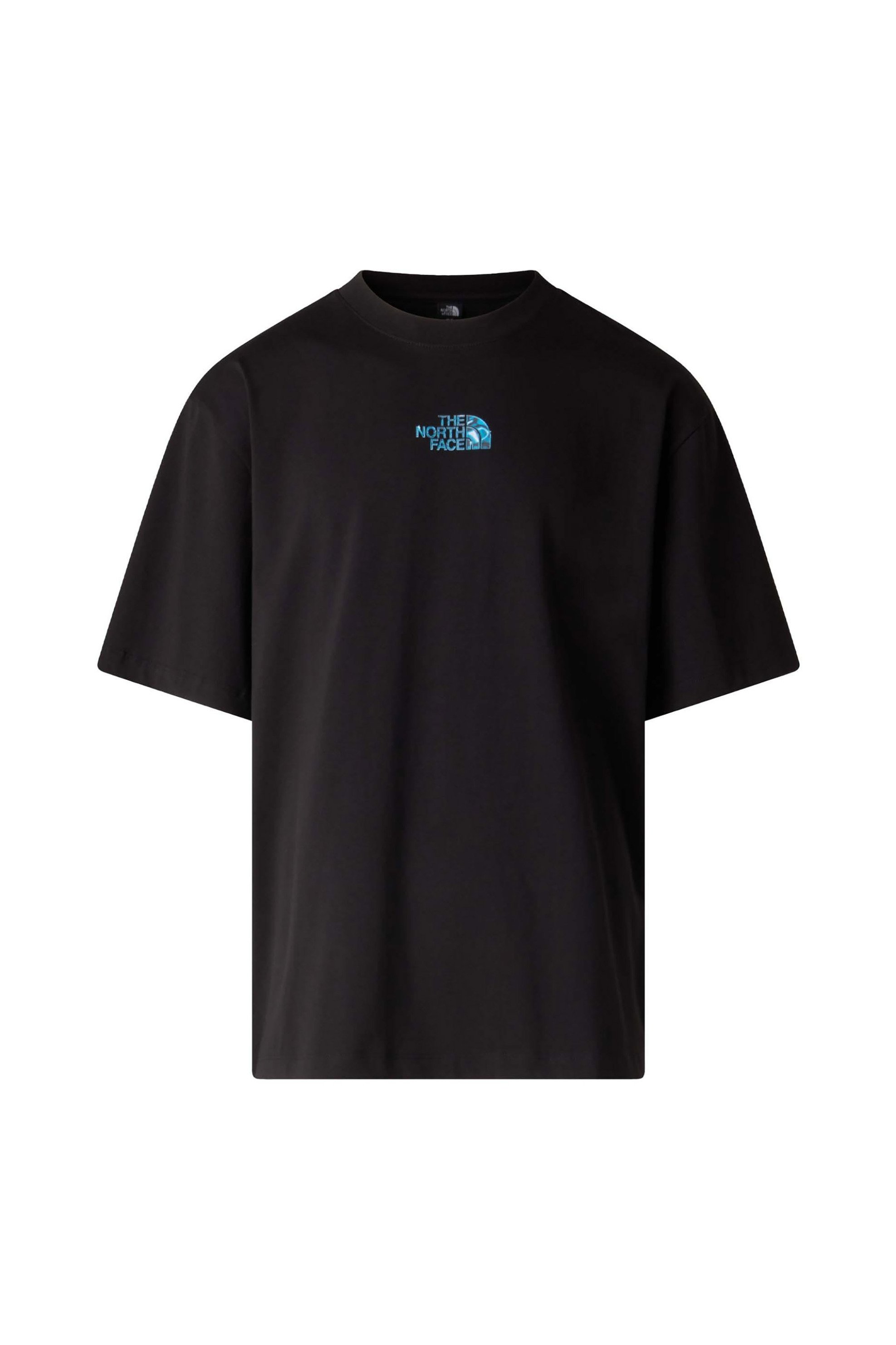 The North Face ανδρικό T-shirt Oversized Fit "Liquid Logo" - NF0A8G9UJK31 Μαύρο