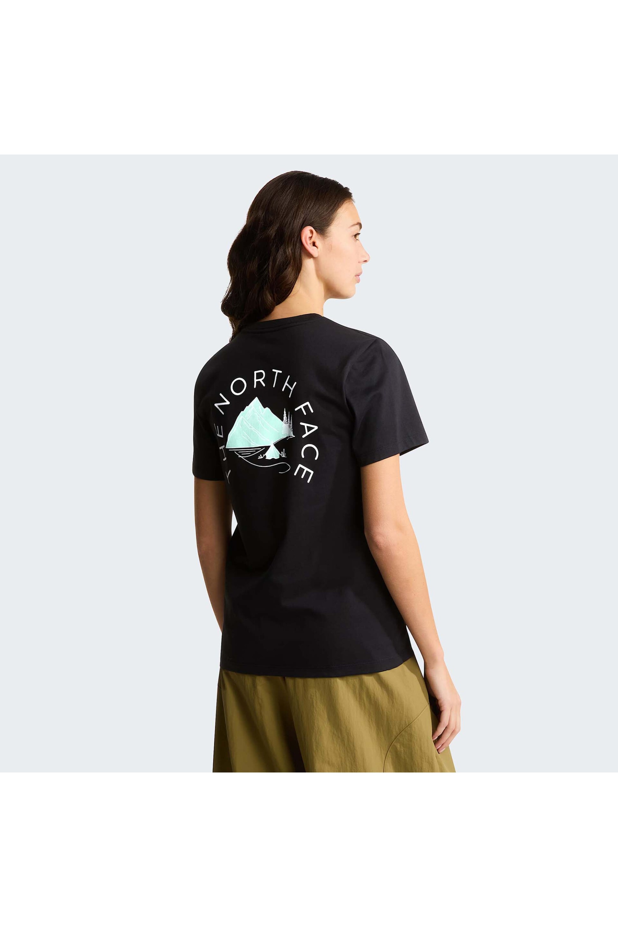 The North Face Γυναικείο T-Shirt Monte Regular Graphic - Nf0A8Ga9Jk31 Μαύρο
