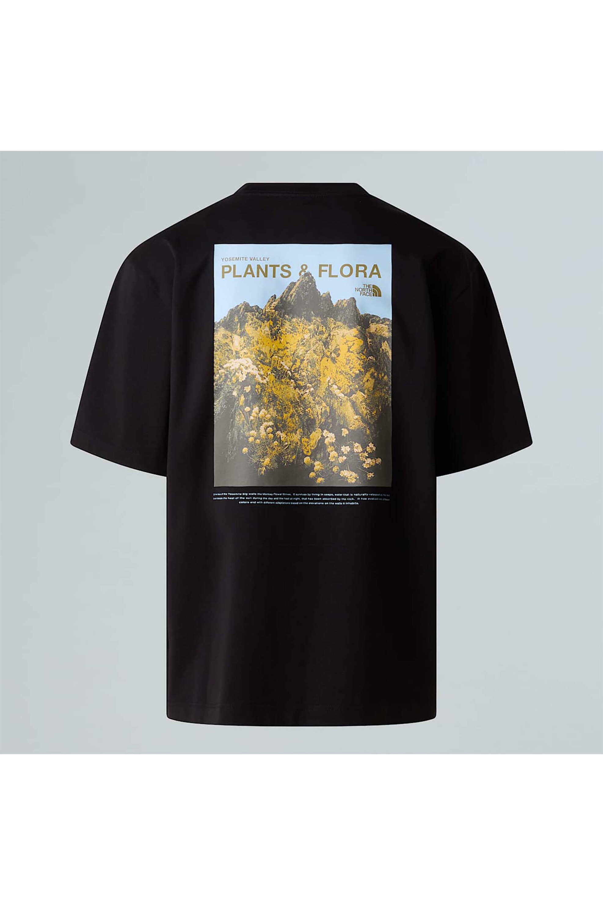 The North Face Ανδρικό T-Shirt Plant Flora Oversized - Nf0A8Gb3Jk31 Μαύρο