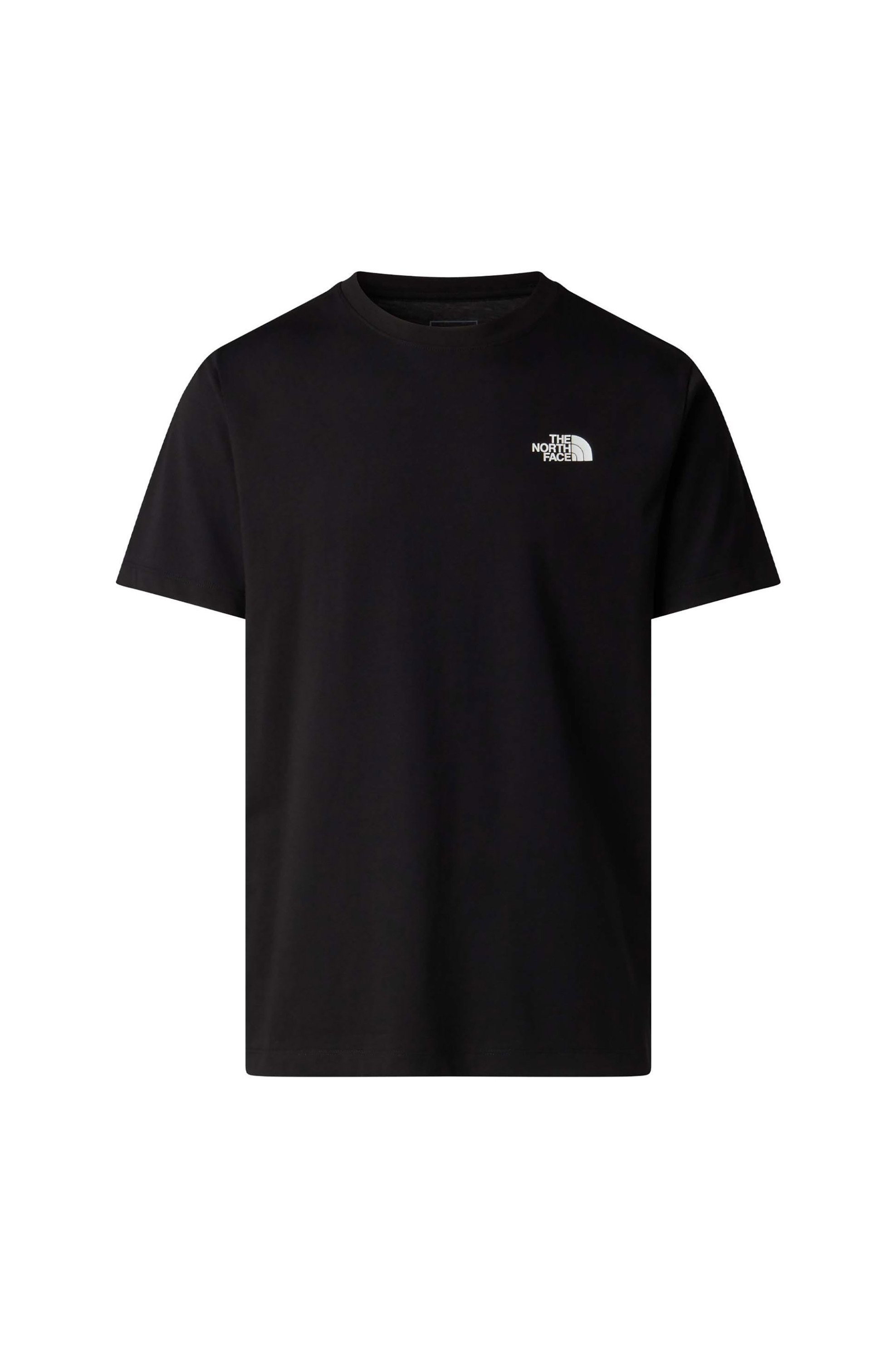 The North Face ανδρικό T-shirt Regular Fit "Mountain Sketch" - NF0A8GUZJK31 Μαύρο