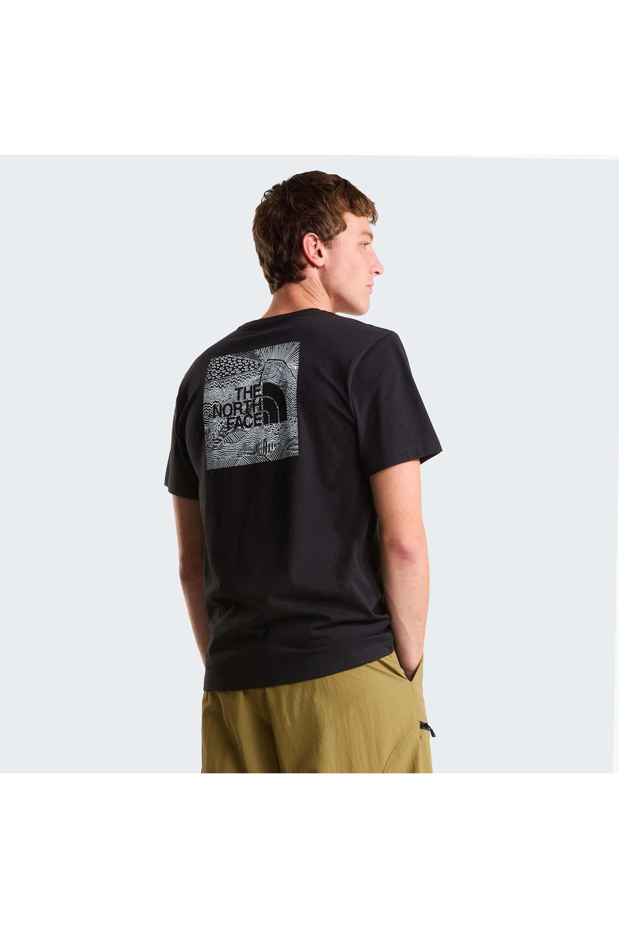 The North Face Ανδρικό T-Shirt Nse Box Regular - Nf0A8Gv2Jk31 Μαύρο