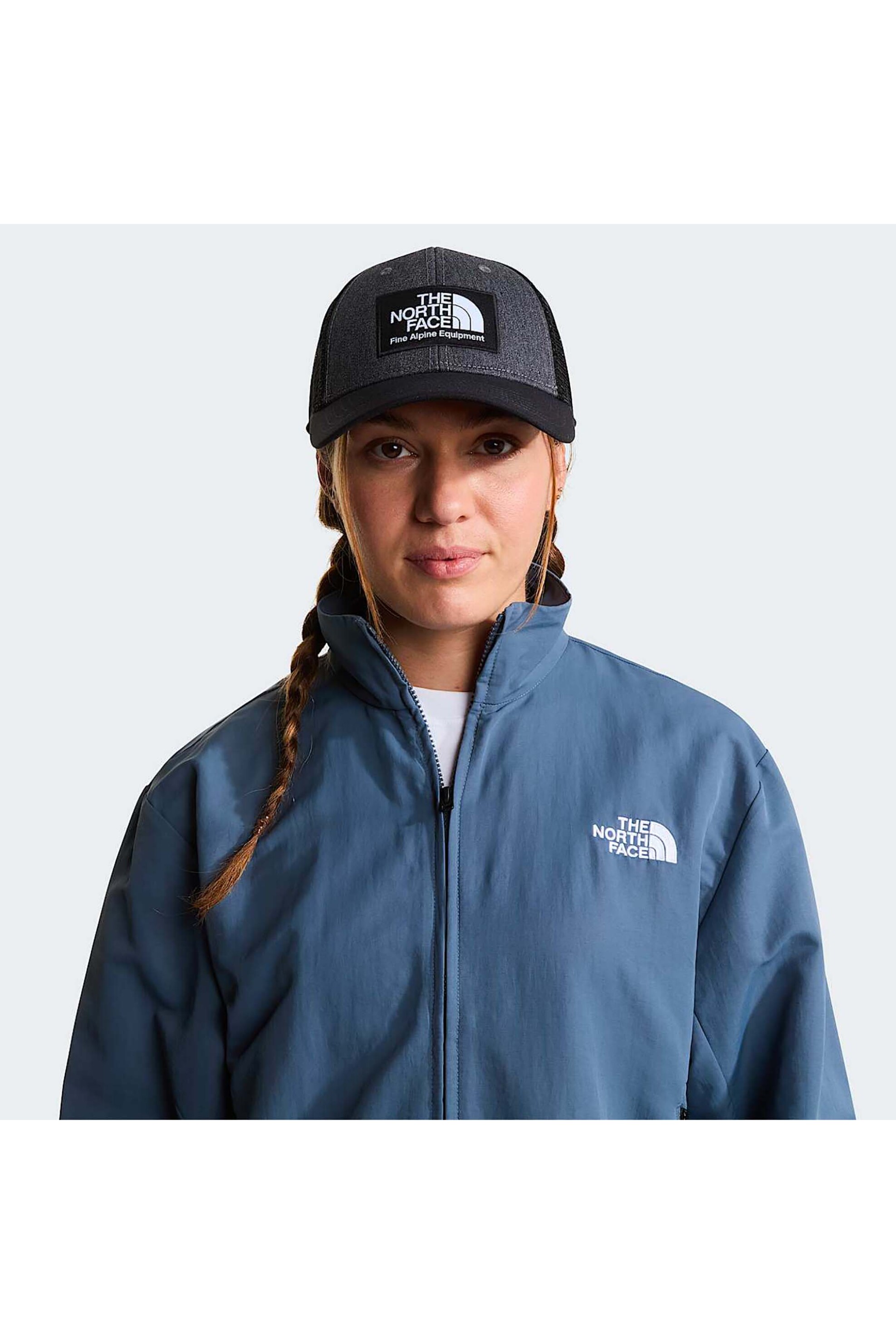 The North Face Unisex Καπέλο Jockey Mudder Trucker - Nf0A5Fxagan1 Ανθρακί