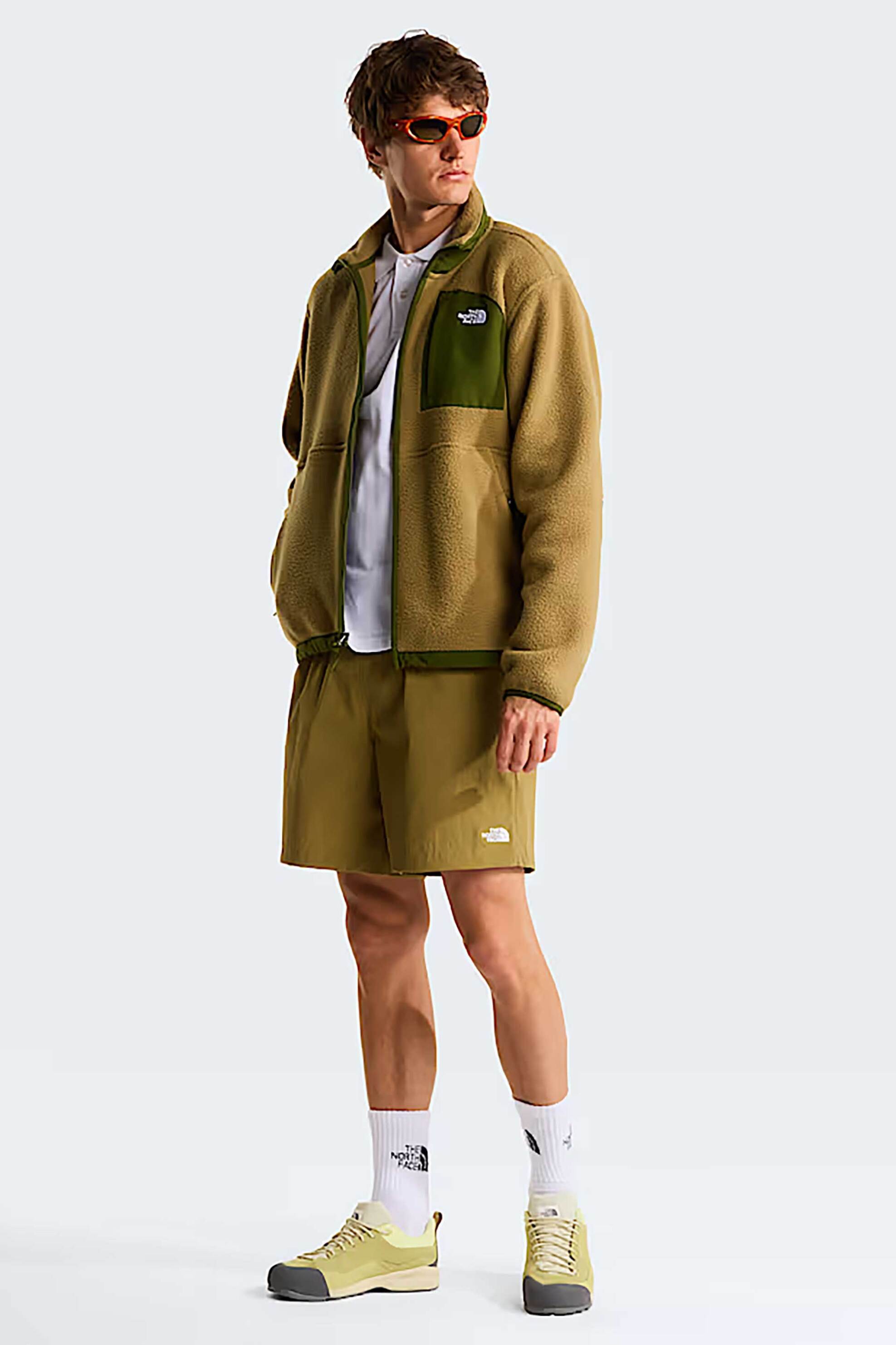 The North Face ανδρικό σορτς Regular Fit "Class V Pathfinder 7" Pull-On" - NF0A8B5T2EL1 Μουσταρδί
